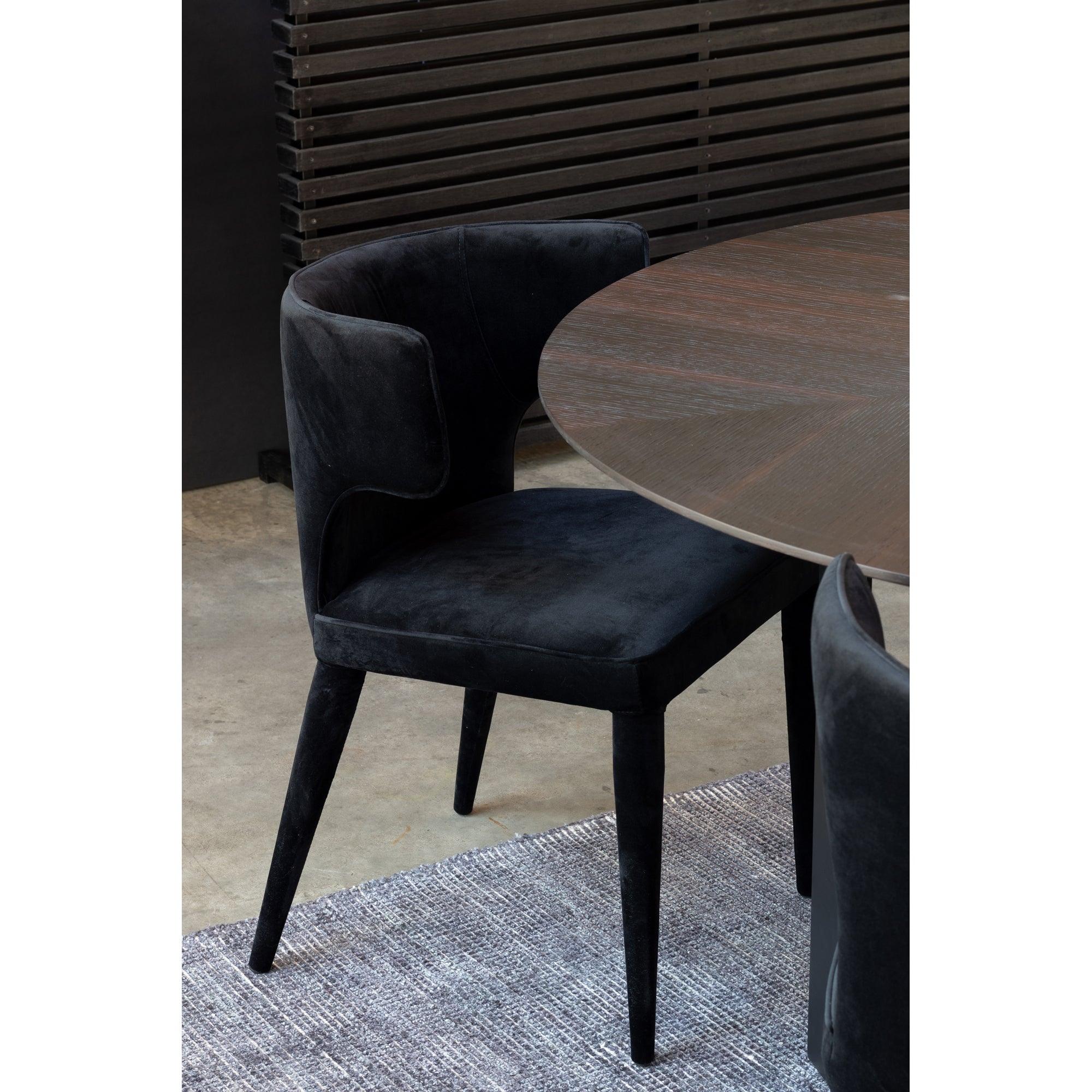 Jennaya Dining Chair Black - Remutear