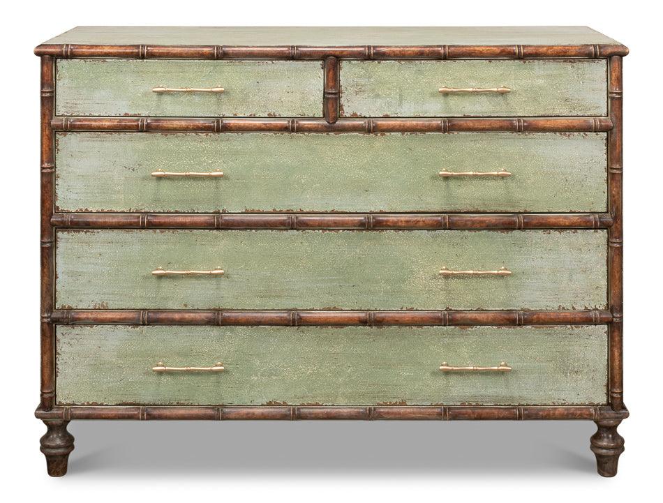 Bambusa Dresser - Willow Green - Remutear