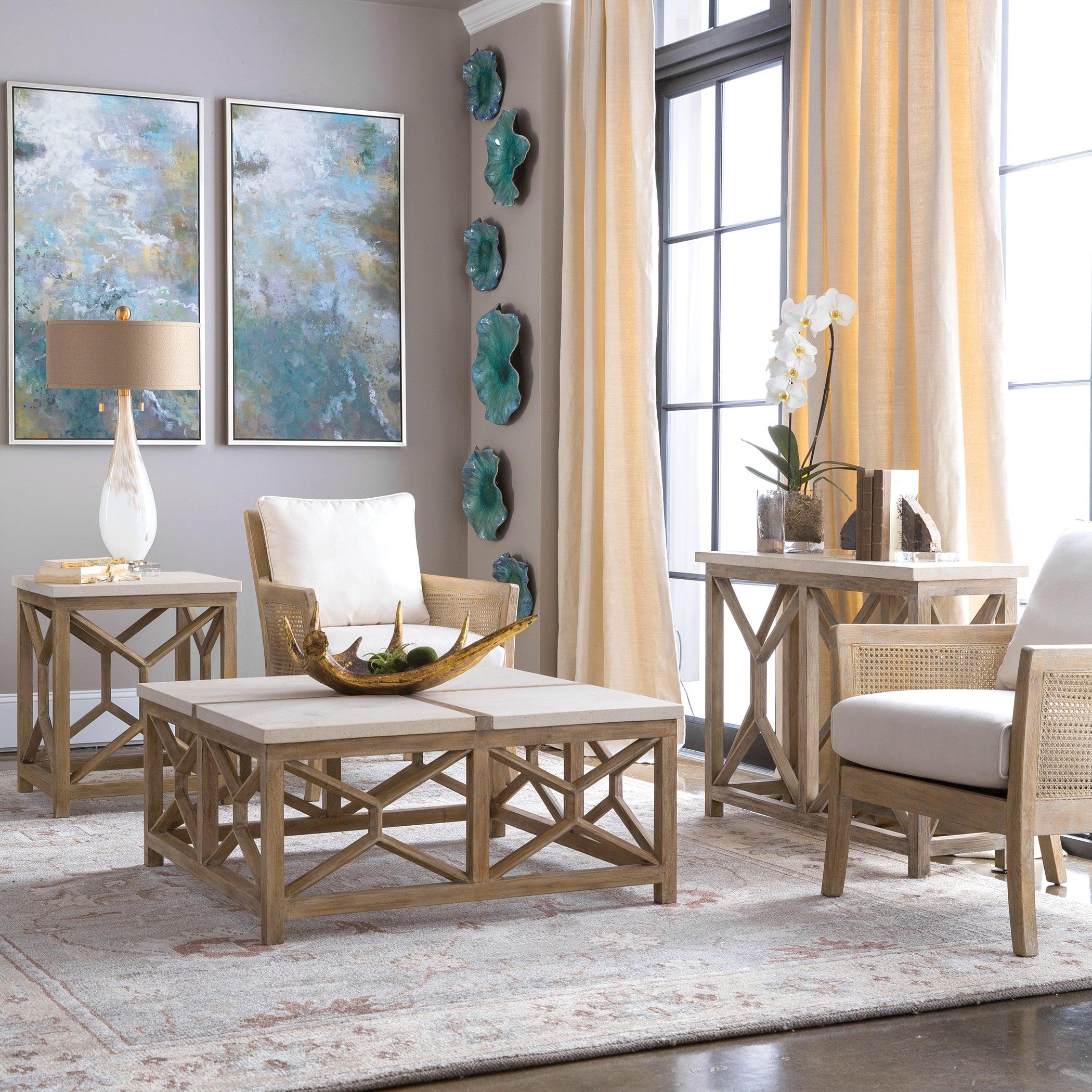 CATALI STONE COFFEE TABLE - Remutear