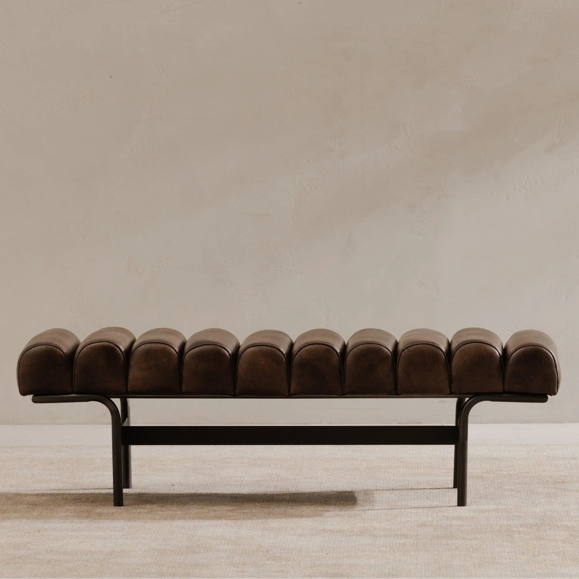 Harrison Bench Dark Brown - Remutear