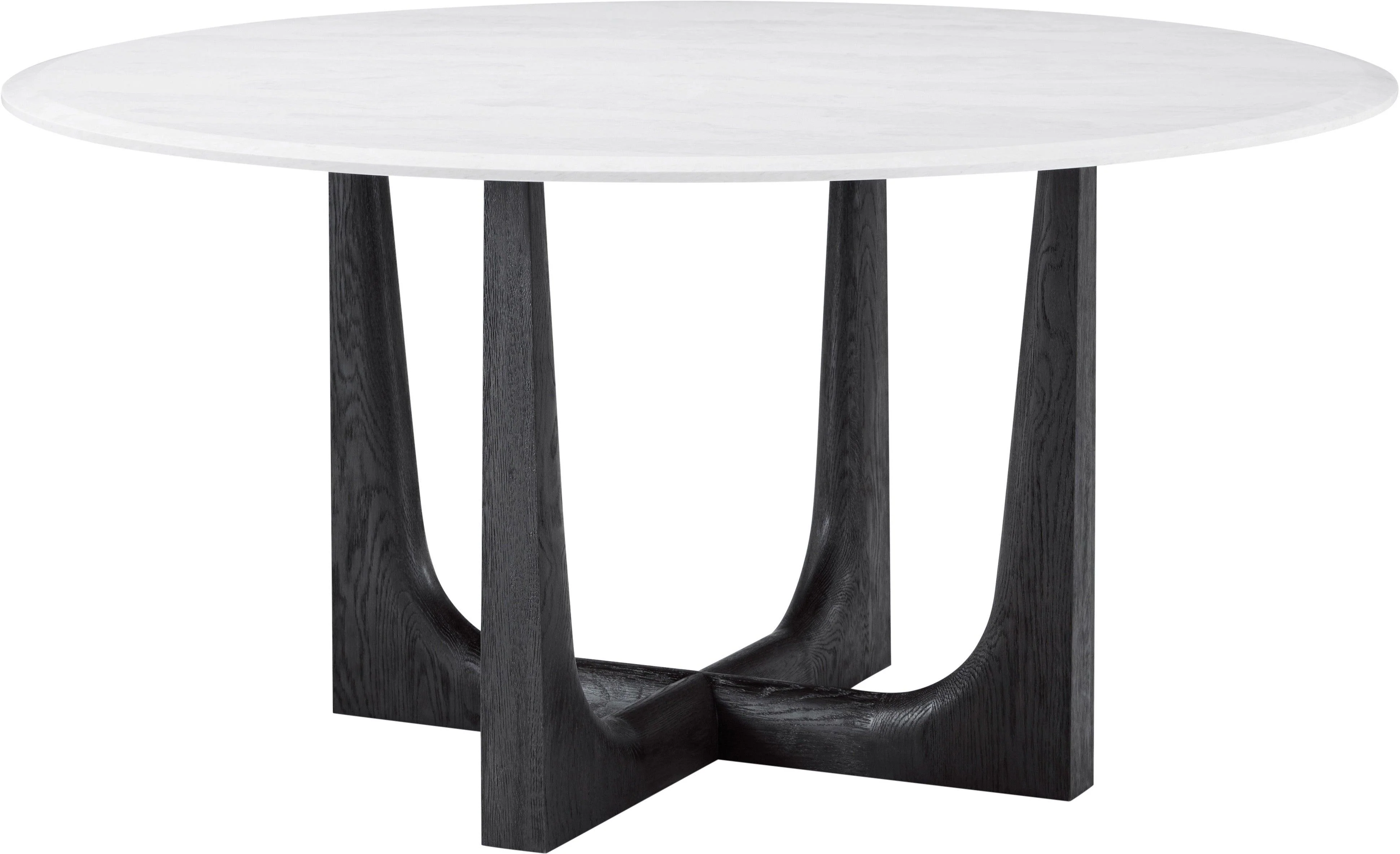 REPOSE MARBLE ROUND DINING TABLE - Remutear