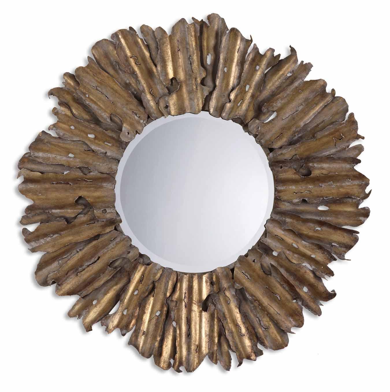 HEMANI ANTIQUE GOLD MIRROR - Remutear