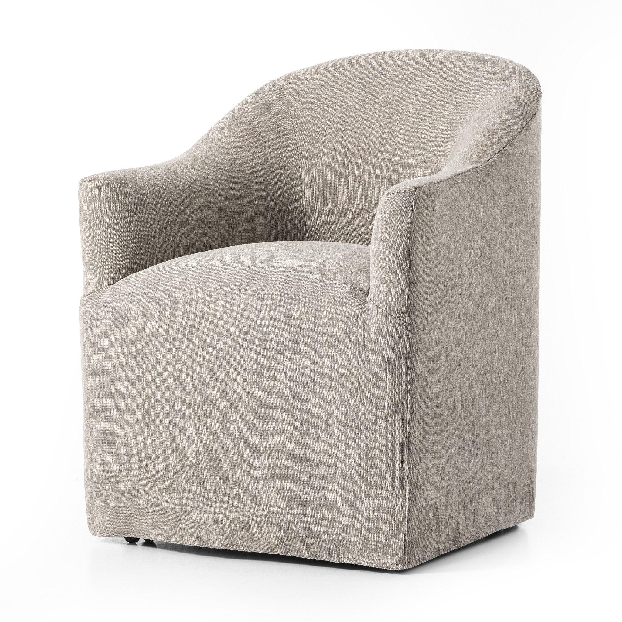 Cove Dining Chair With Casters - Remutear