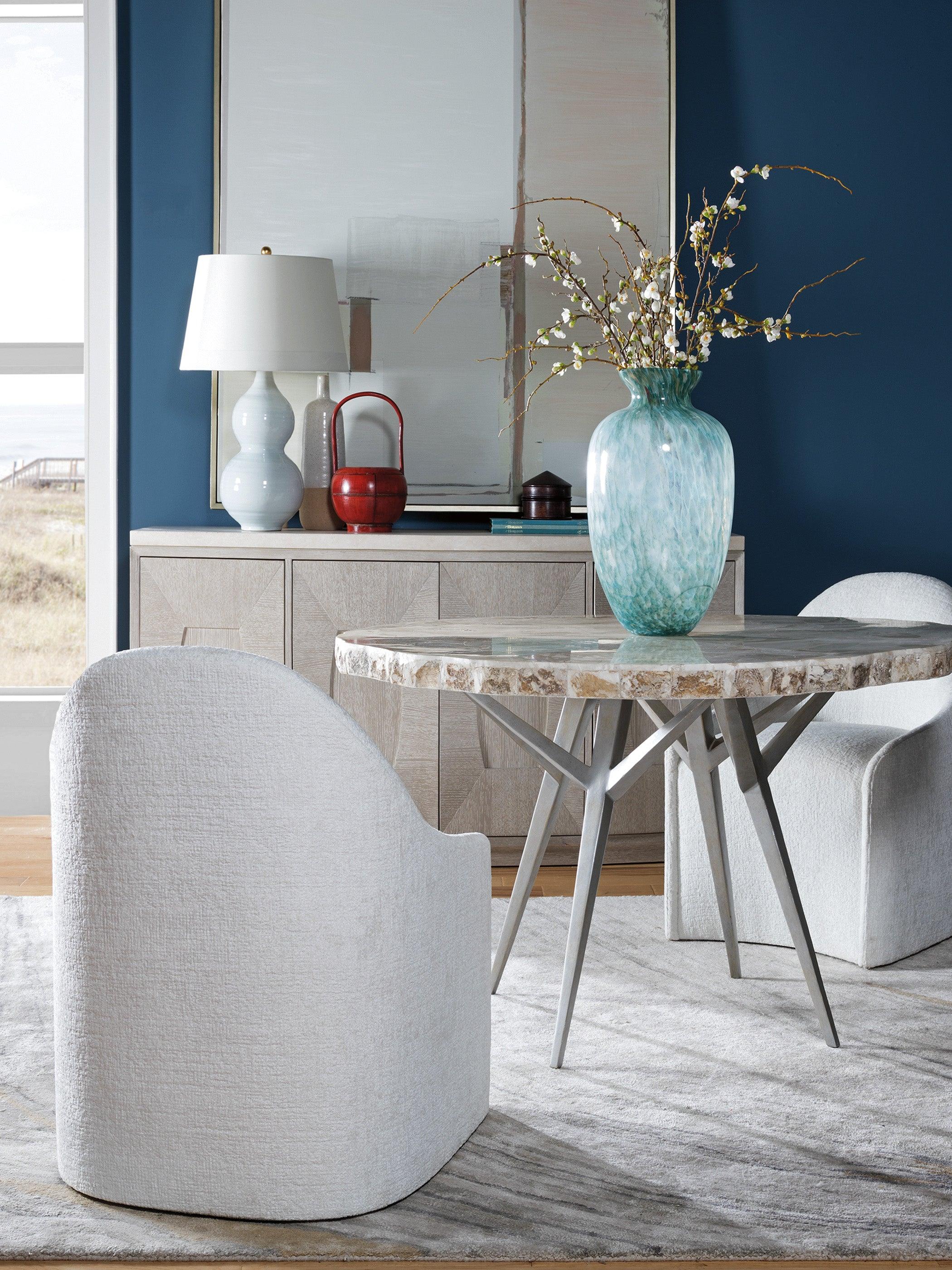 Signature Designs Seamount Round Dining Table - Remutear
