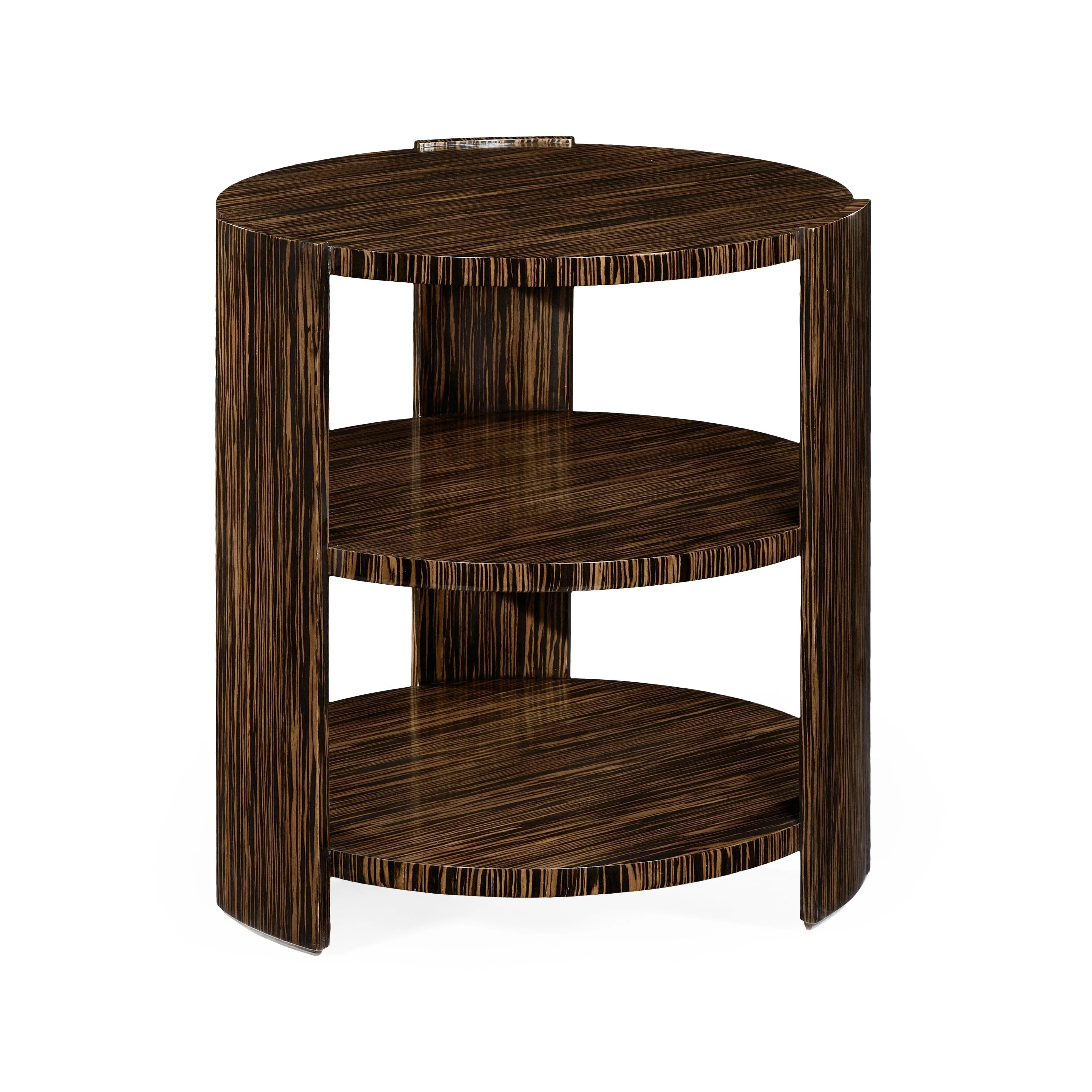 Metropolitan 3-Tier Round Wood End Table - Remutear