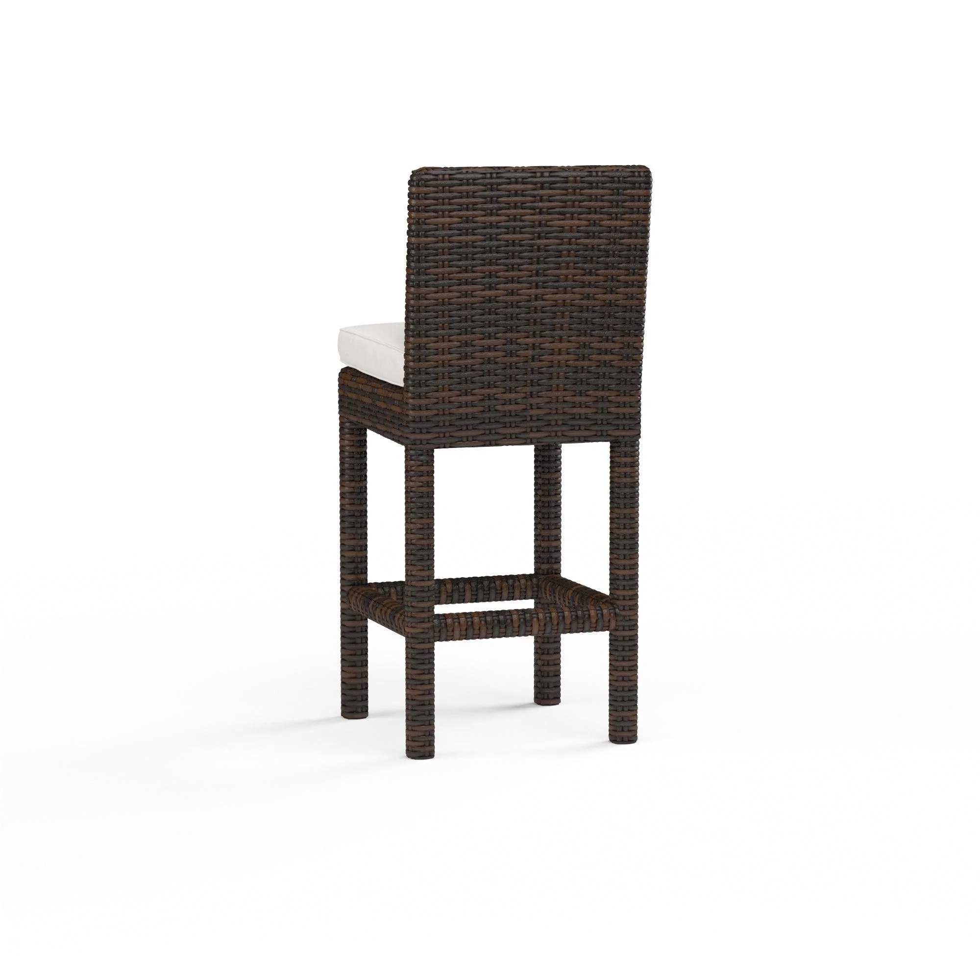 Montecito Barstool in Canvas Flax w/ Self Welt - Remutear