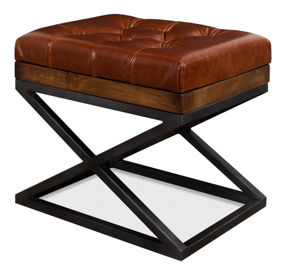 Leather Cushion Bench - Remutear