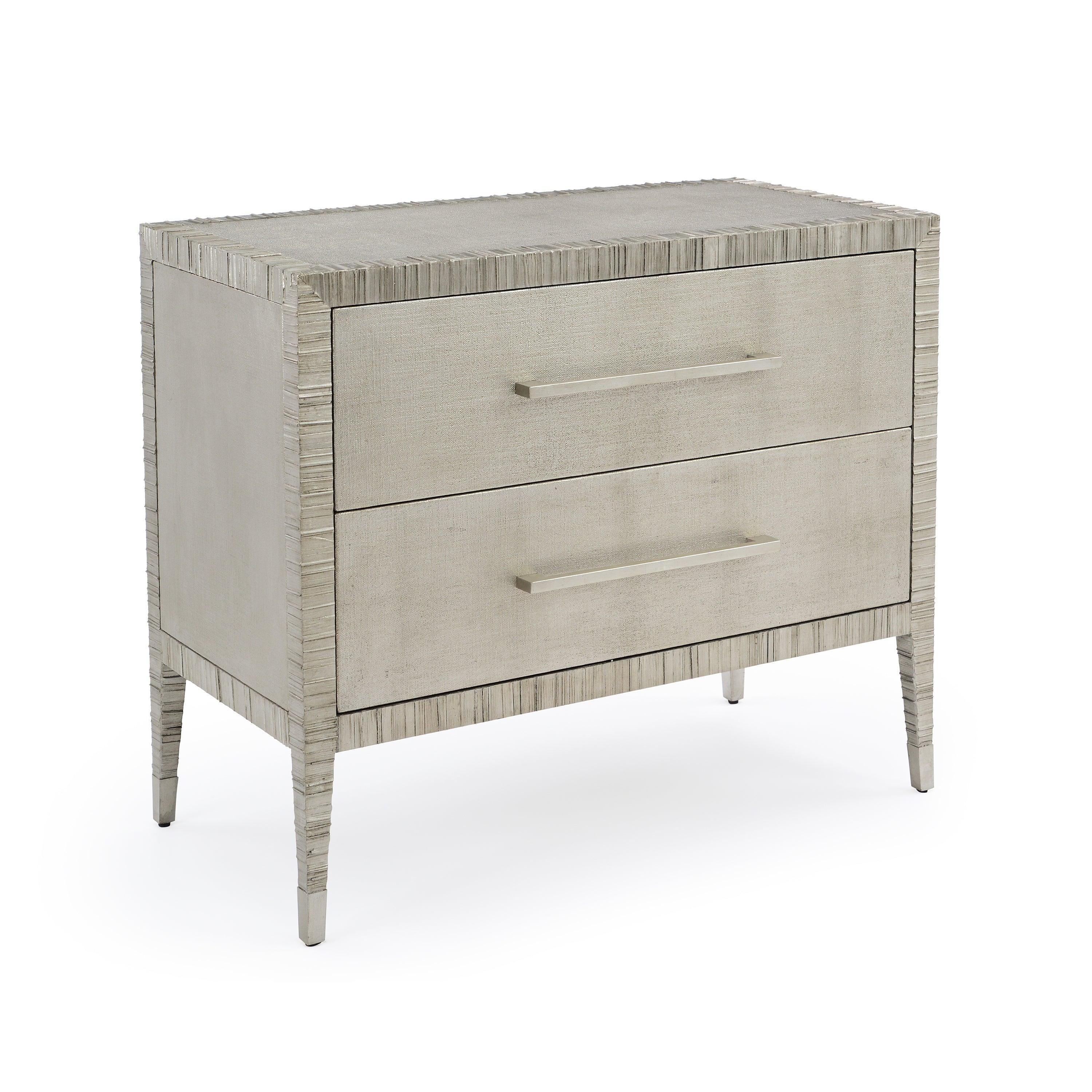Carraway Silver Nightstand - Remutear