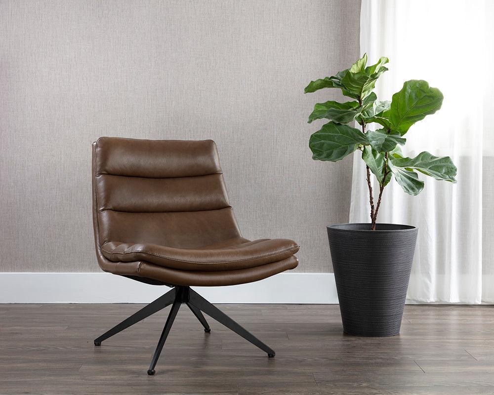 Keller Swivel Lounge Chair - Remutear
