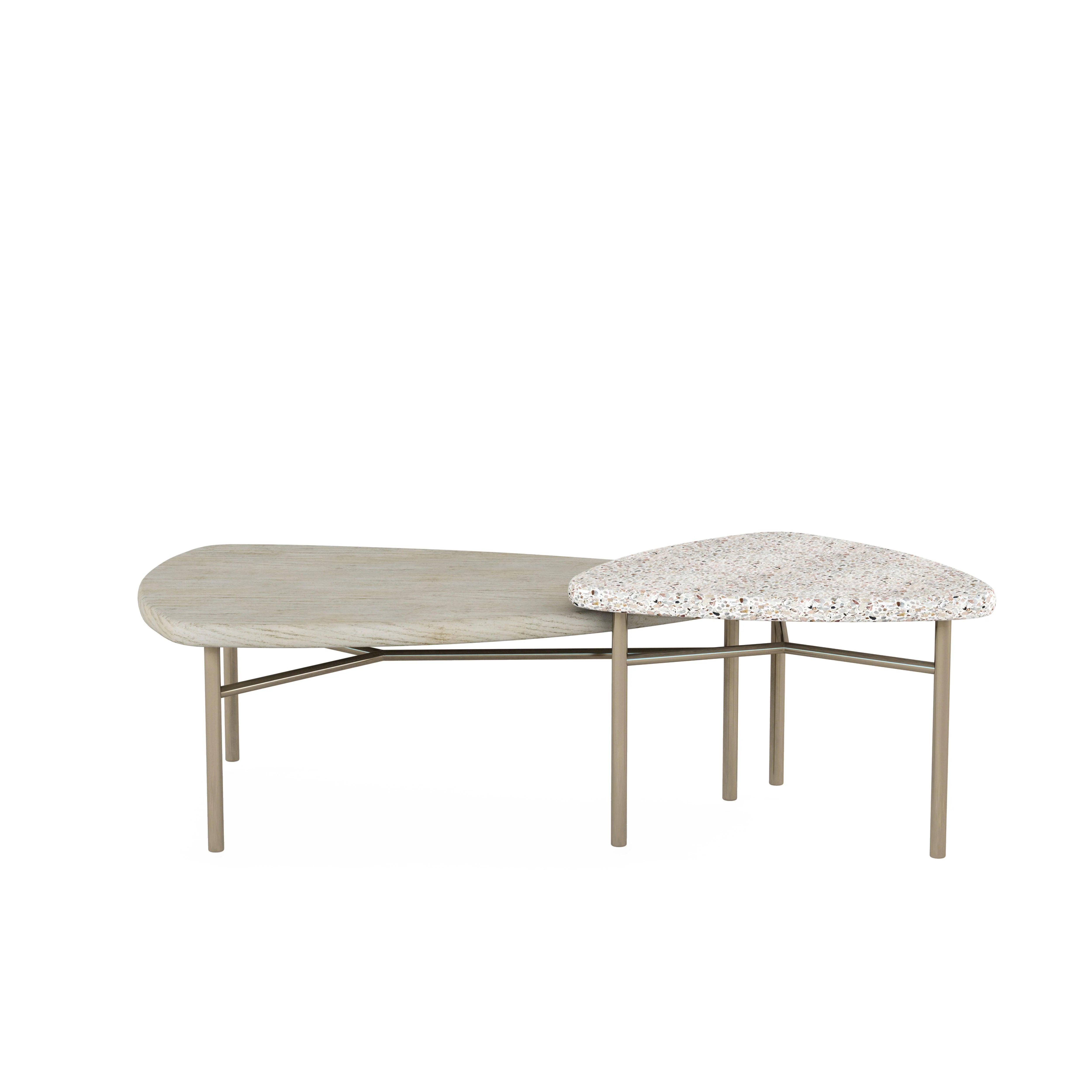 Cotiere 2 Piece Bunching Cocktail Tables - Remutear