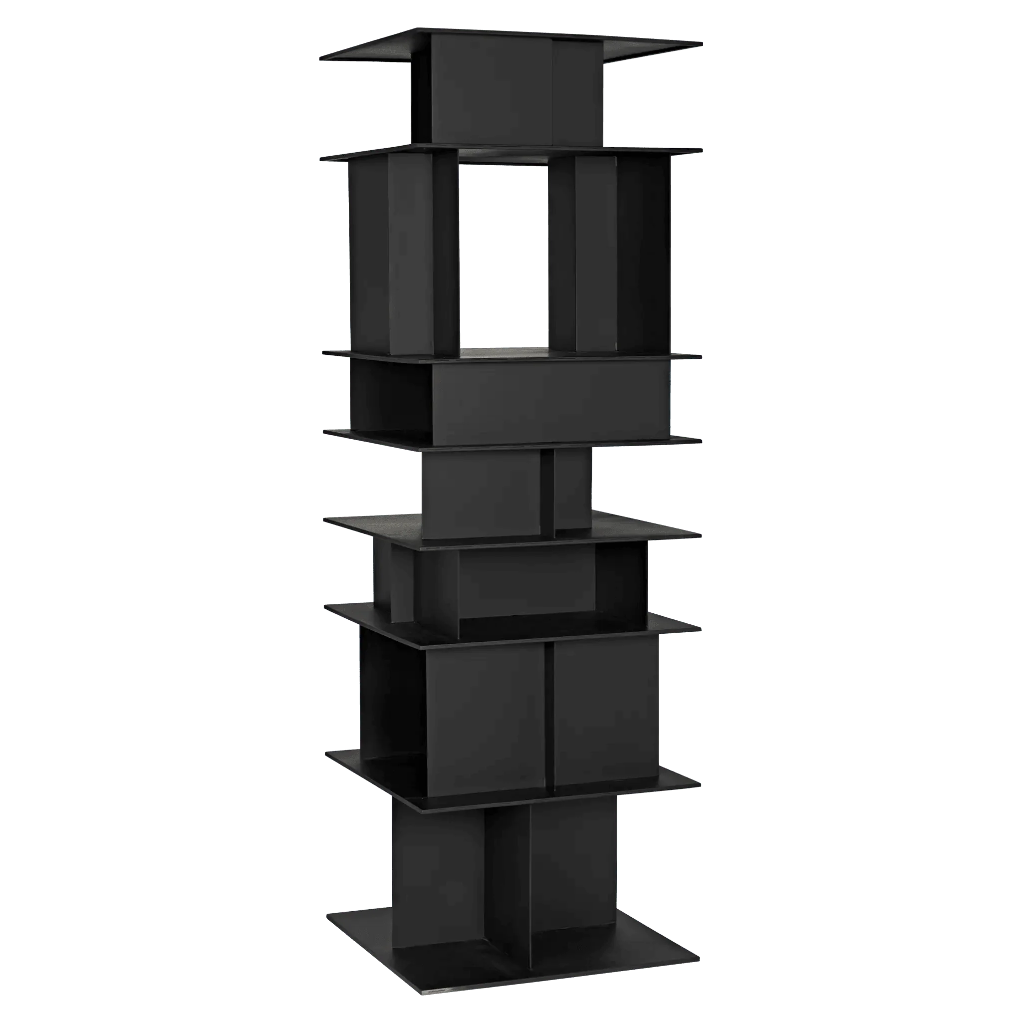 Pisa Shelf, Black Steel - Remutear