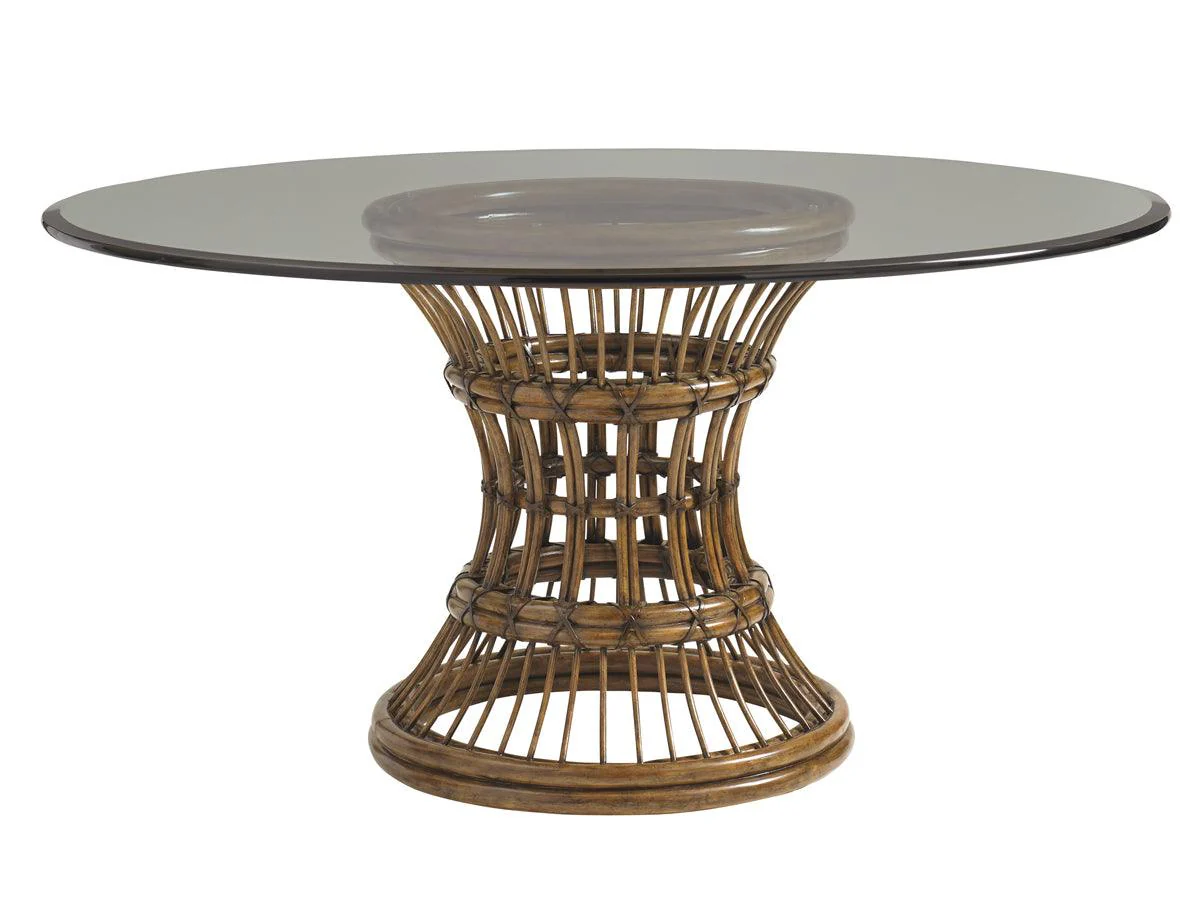 Bali Hai Latitude Dining Table With 60 Inch Glass Top - Remutear