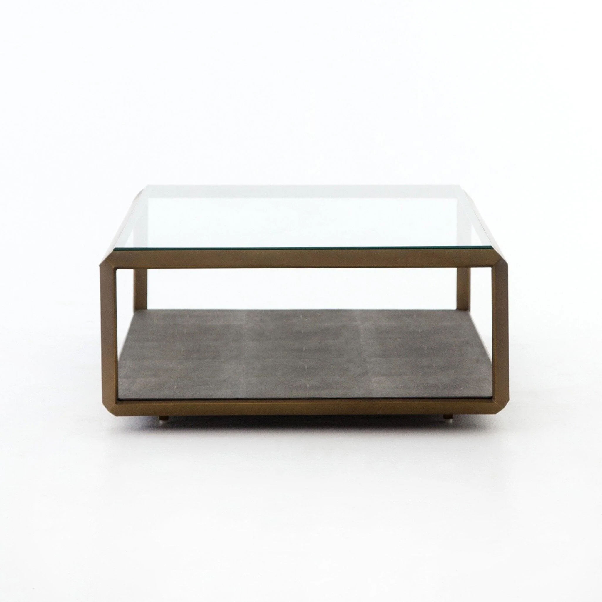 Shagreen Shadow Box Coffee Table - Remutear