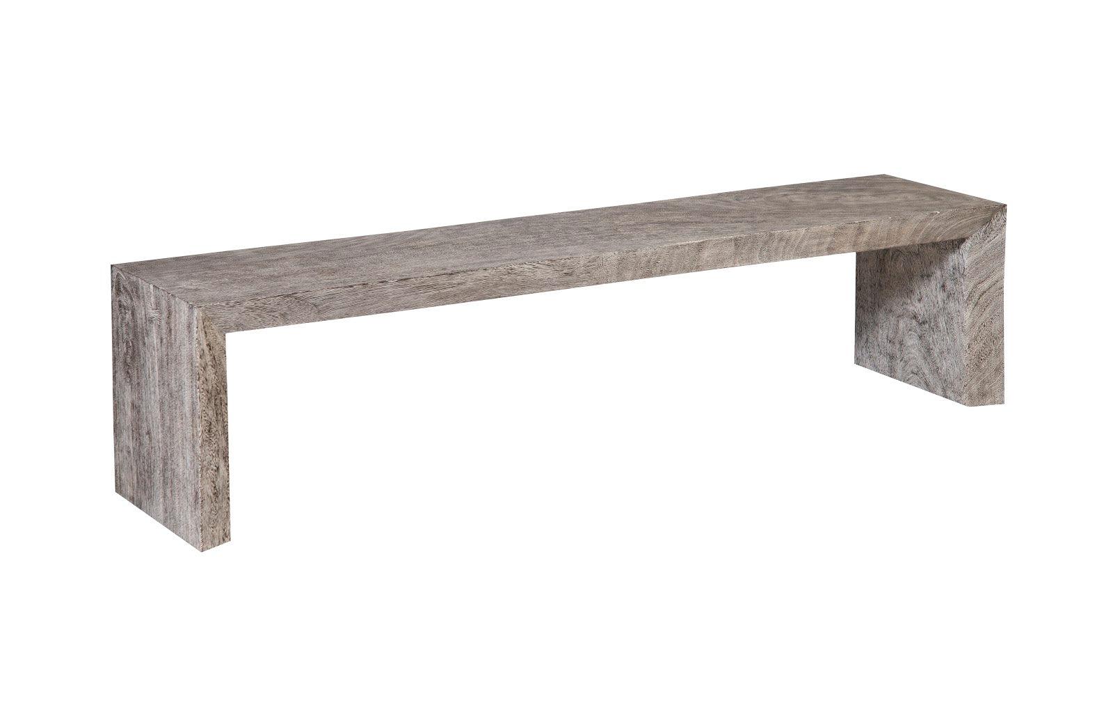 Waterfall Bench, Gray Stone - Remutear