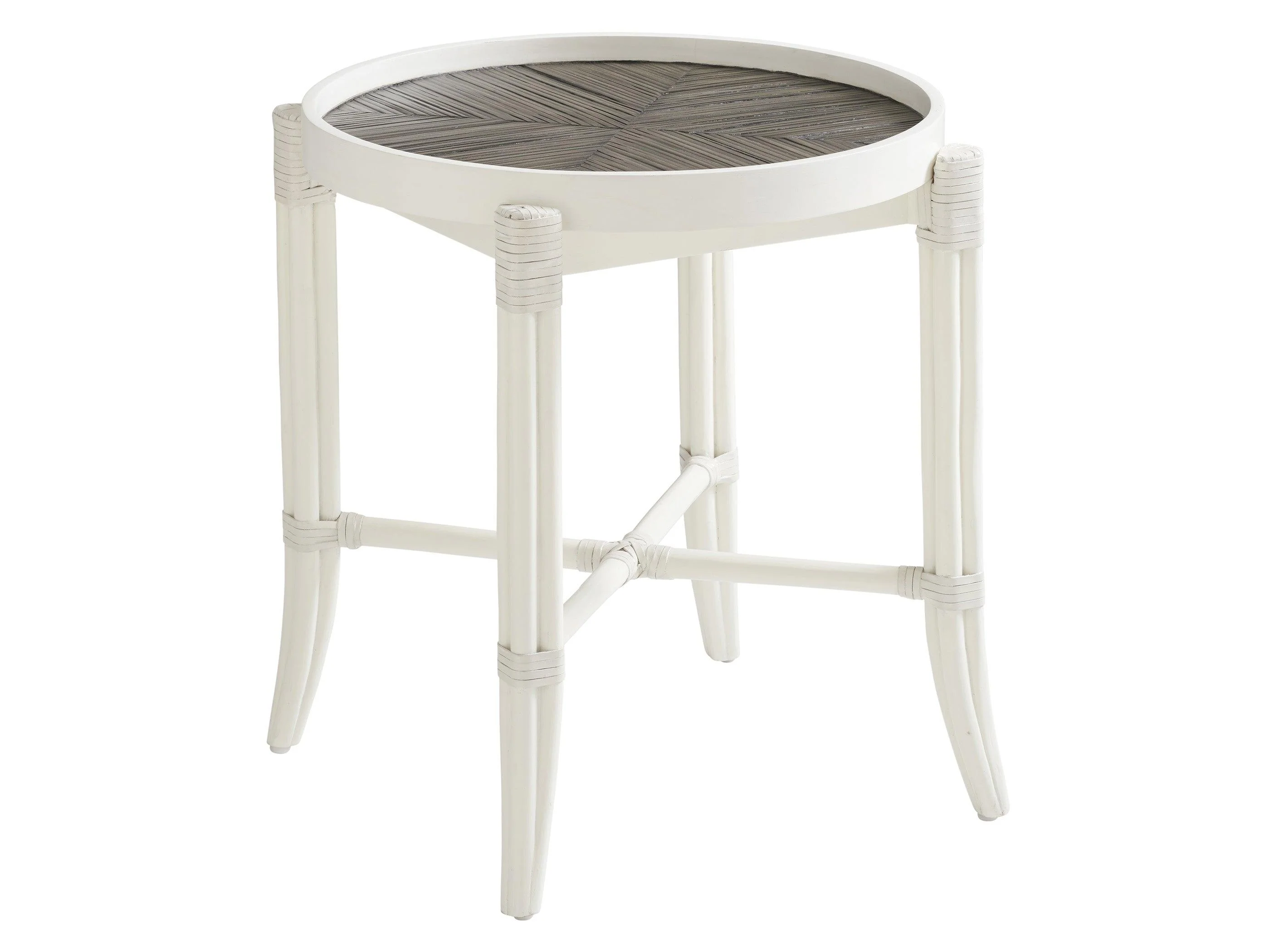 Ocean Breeze Neptune Round End Table - Remutear