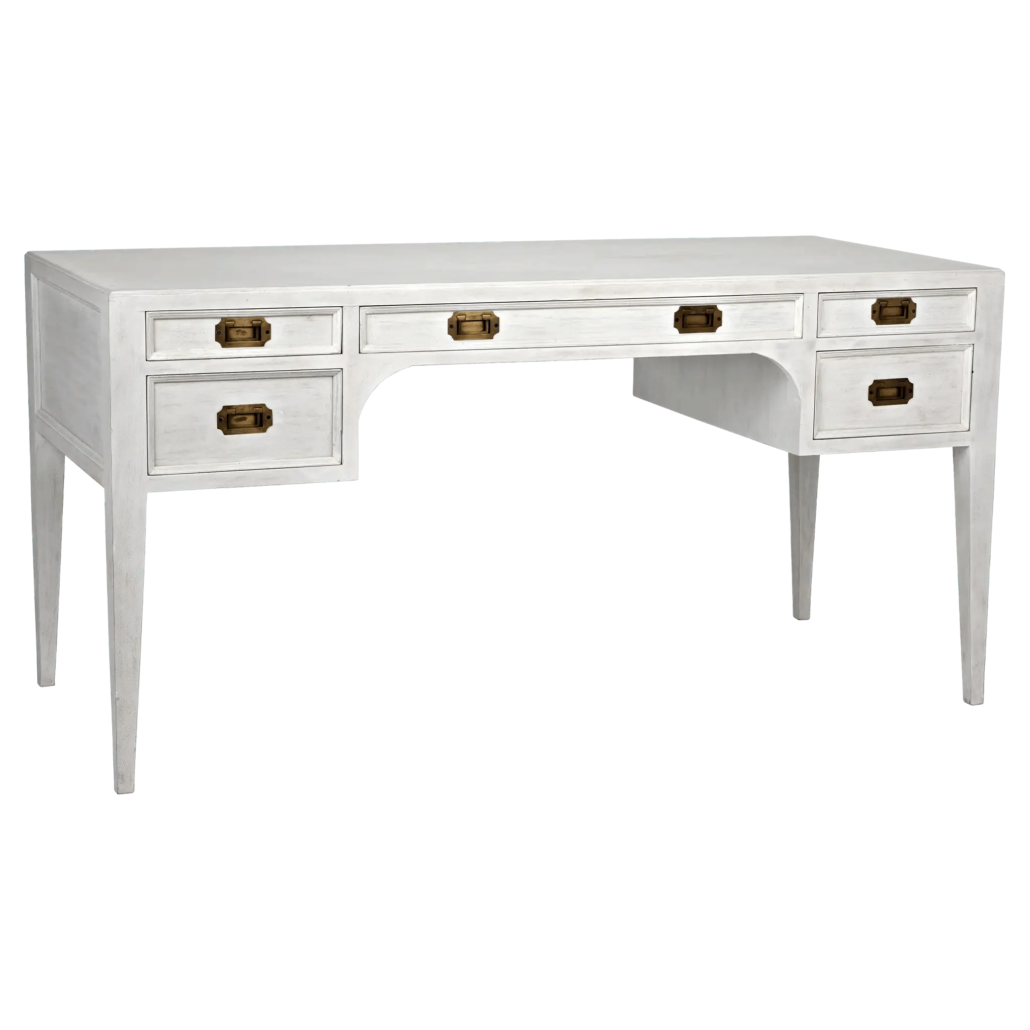 Africa Desk, White Wash - Remutear