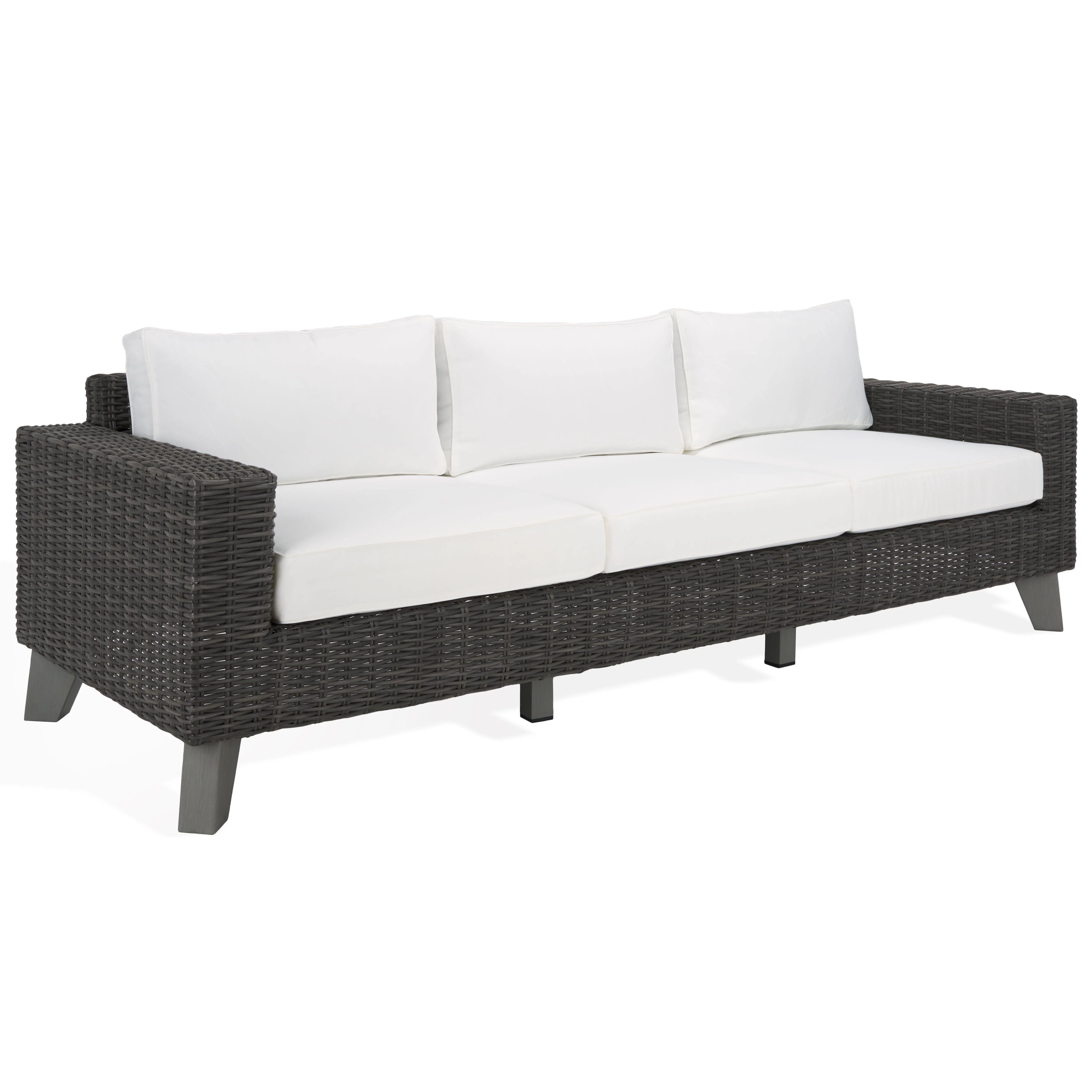 Margarita Wicker Patio Sofa - Remutear