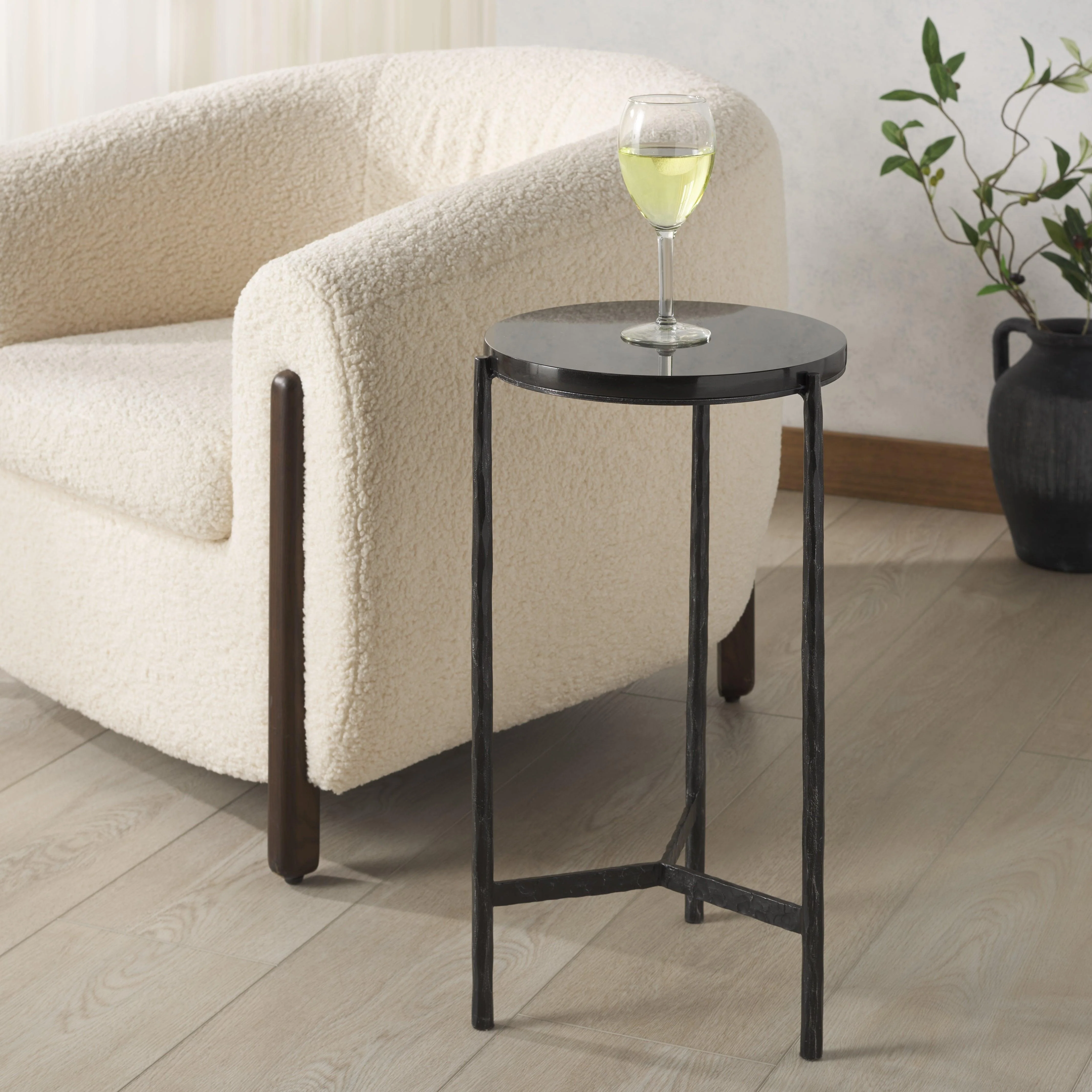 Marylou Marble Top Drink Table - Remutear