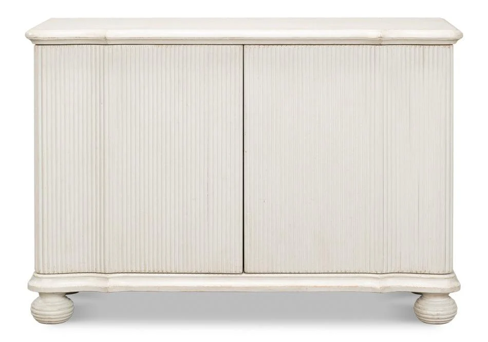Astrid Entrance Commode - Antique White - Remutear