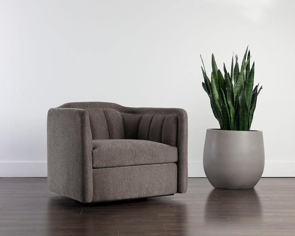 Birrit Swivel Armchair - Remutear