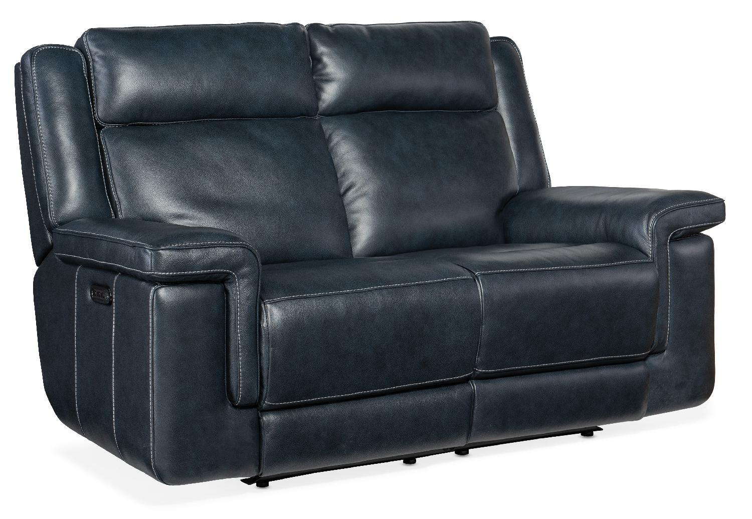 Montel Lay Flat Power Loveseat with Power Headrest & Lumbar - Remutear