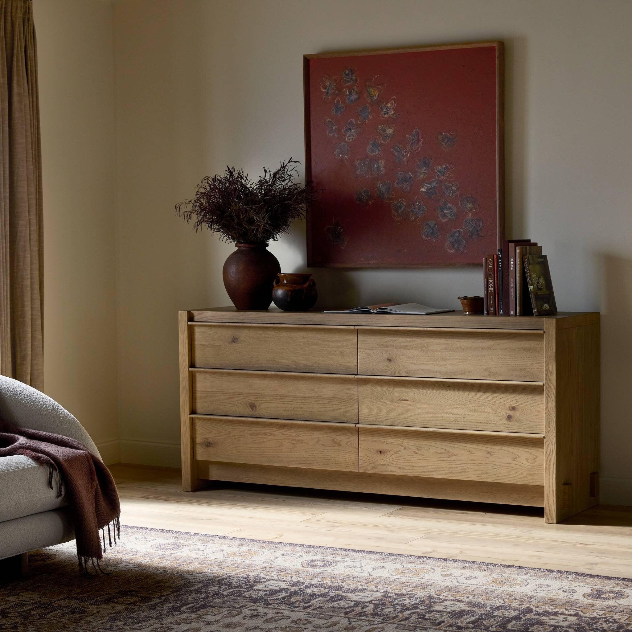 Aramis 6 Drawer Dresser - Remutear
