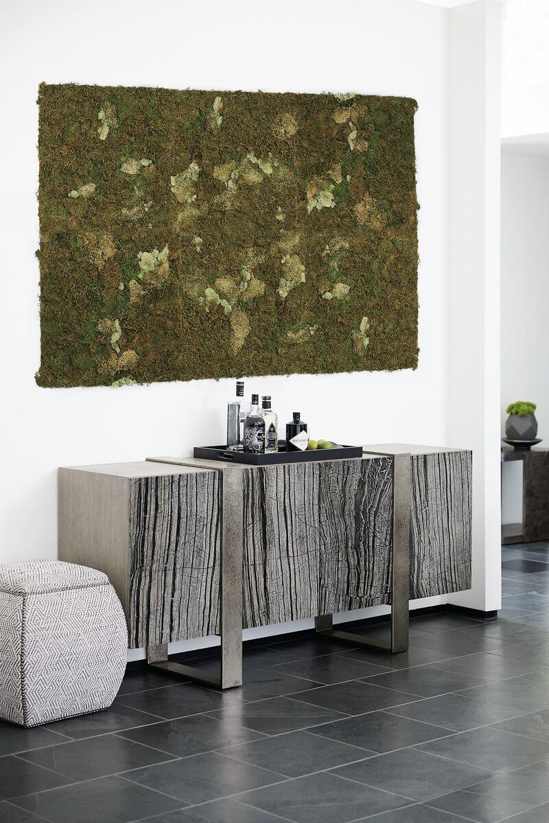 LINEA ENTERTAINMENT CREDENZA STAINLESS - Remutear