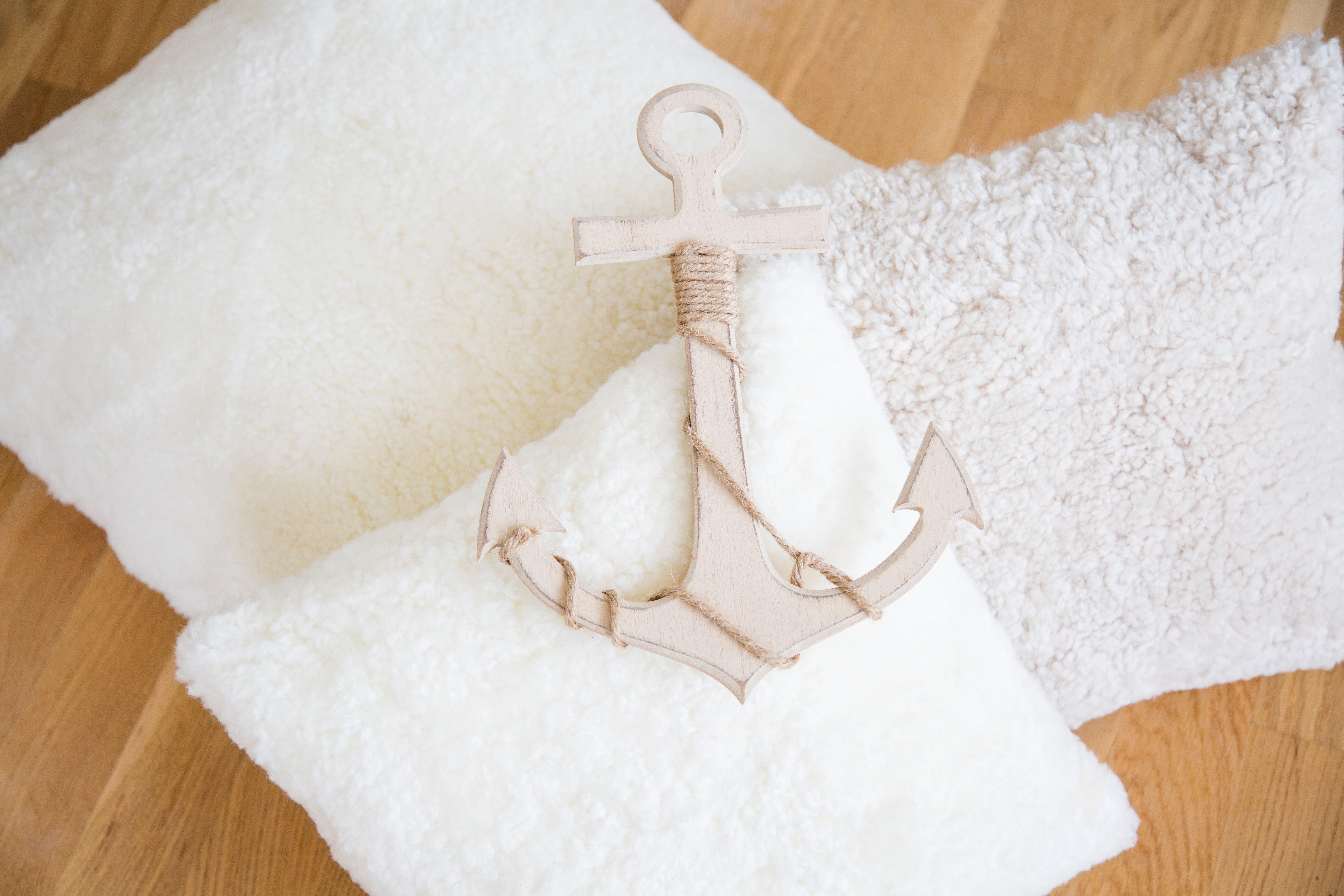 Shortwool Curly Sheepskin Square Cushion - Remutear