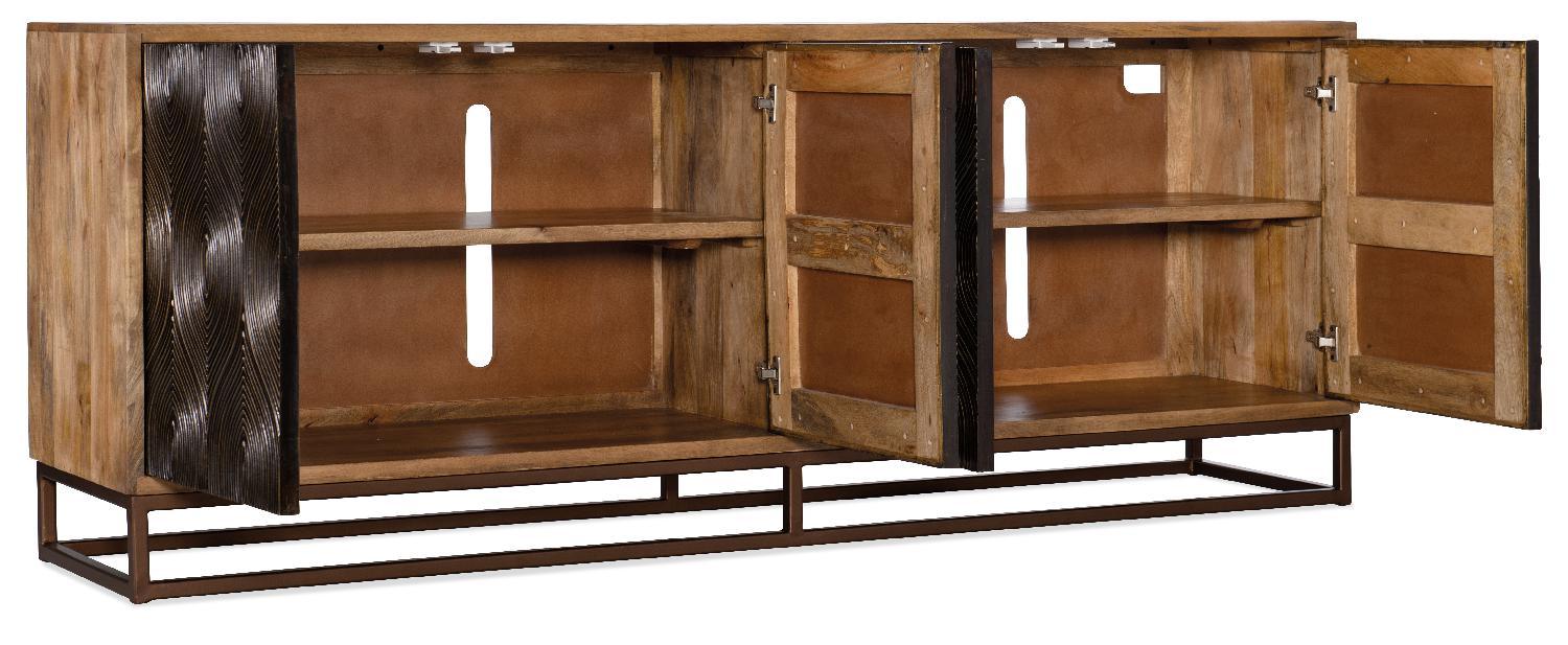 Swirl Door Entertainment Console - Remutear