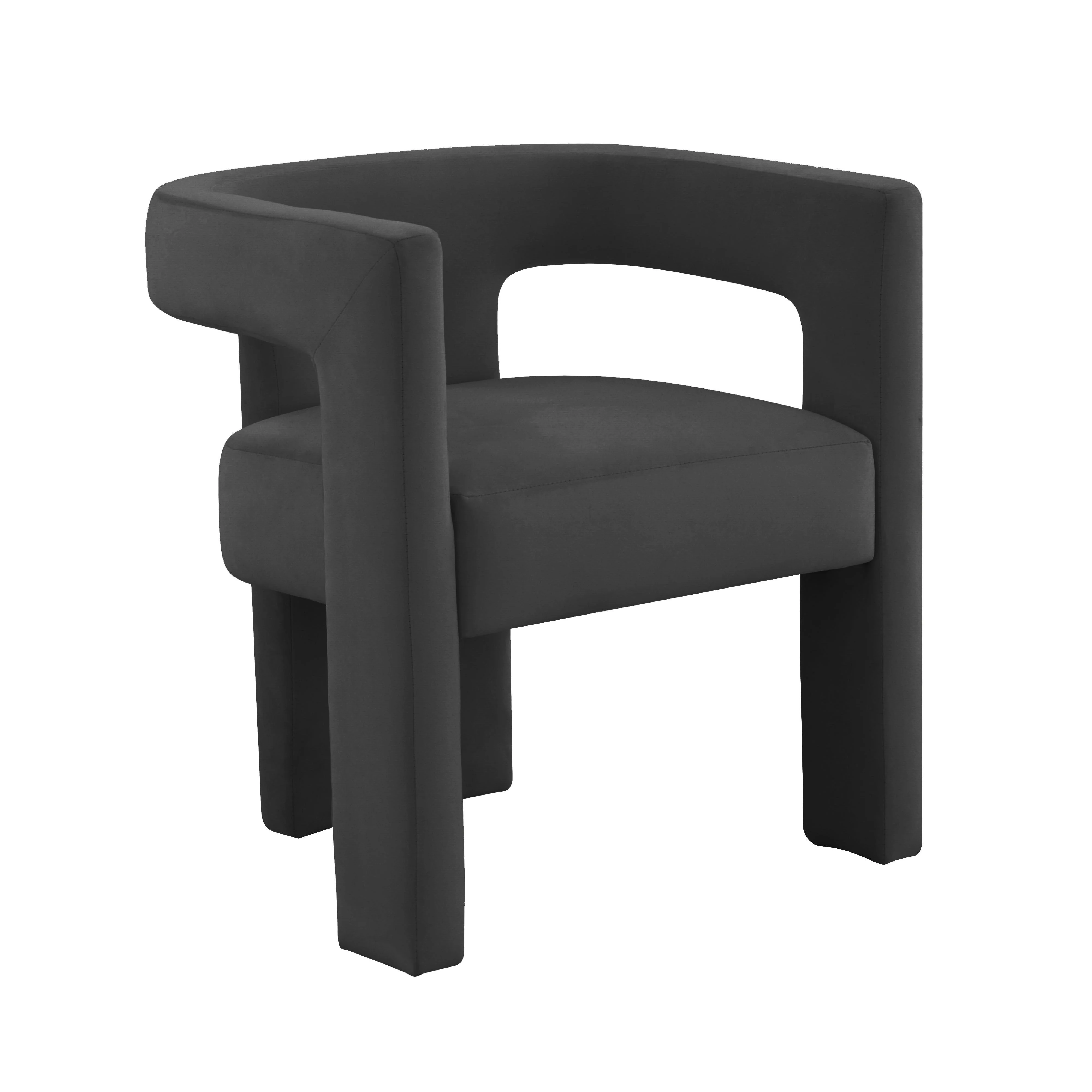 Sloane Black Velvet Chair - Remutear