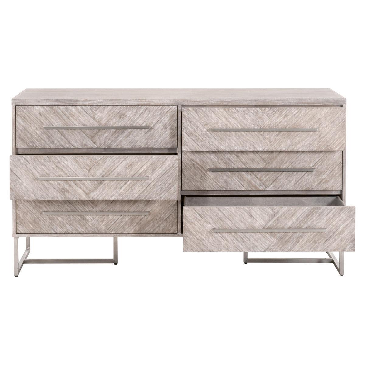 Mosaic 6-Drawer Double Dresser - Remutear