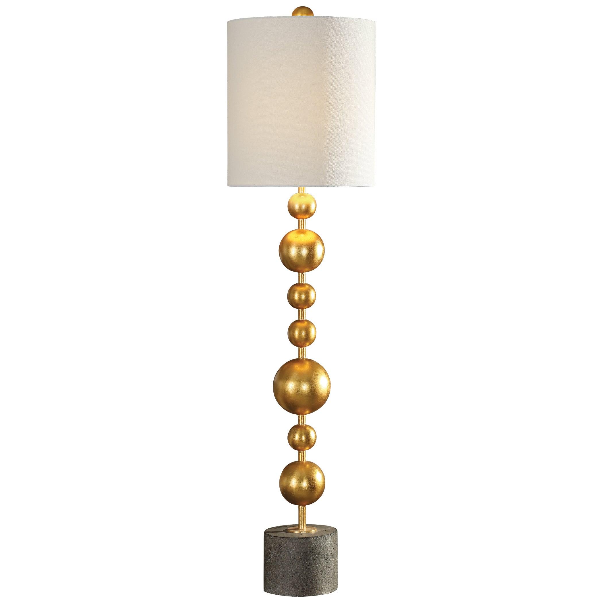 Selim Gold Buffet Lamp - Remutear