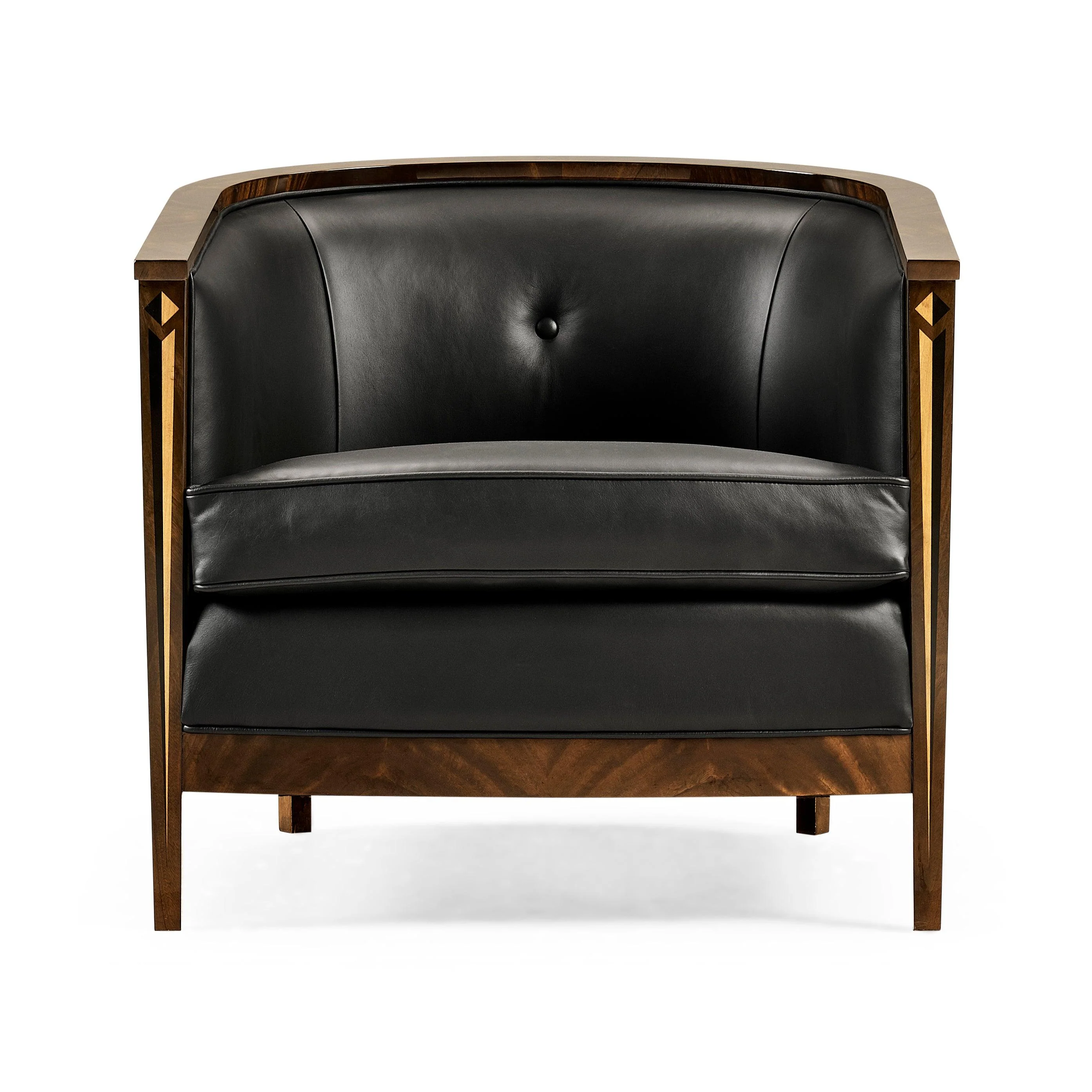 Tribeca Knightbridge Leather Tub Chair - Remutear