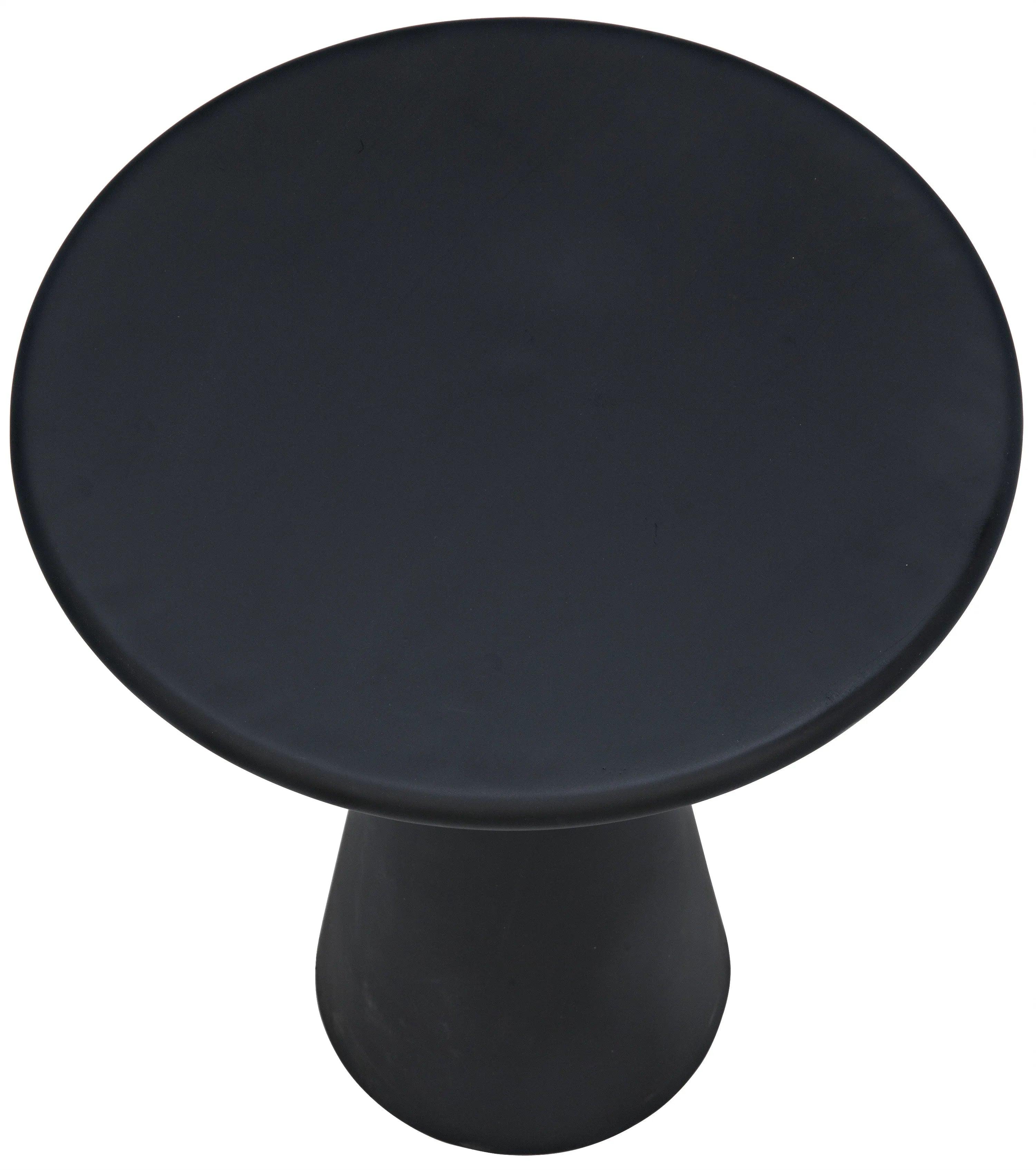 Idiom Side Table, Black Steel - Remutear