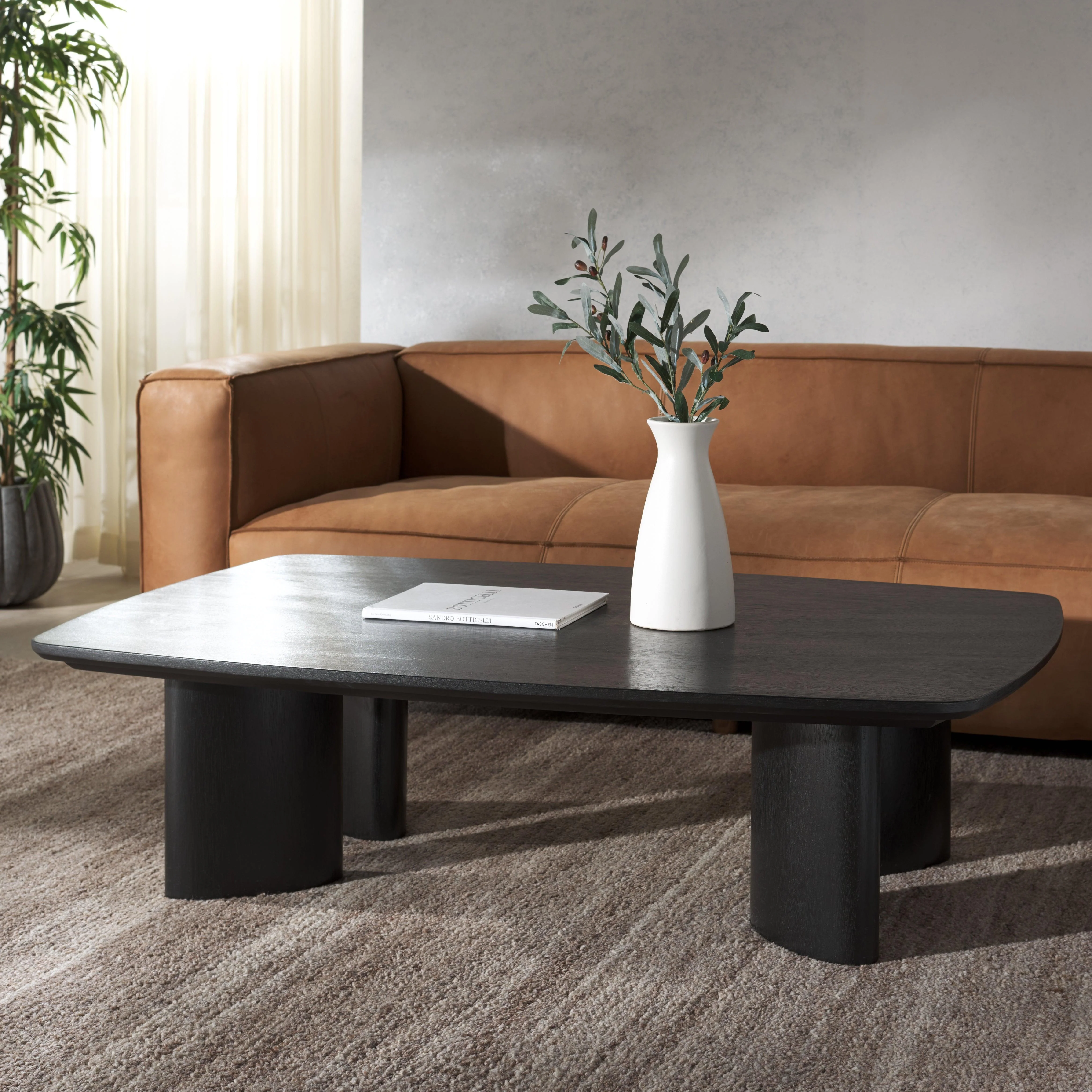 Barnard Rectangle Wood Coffee Table - Remutear