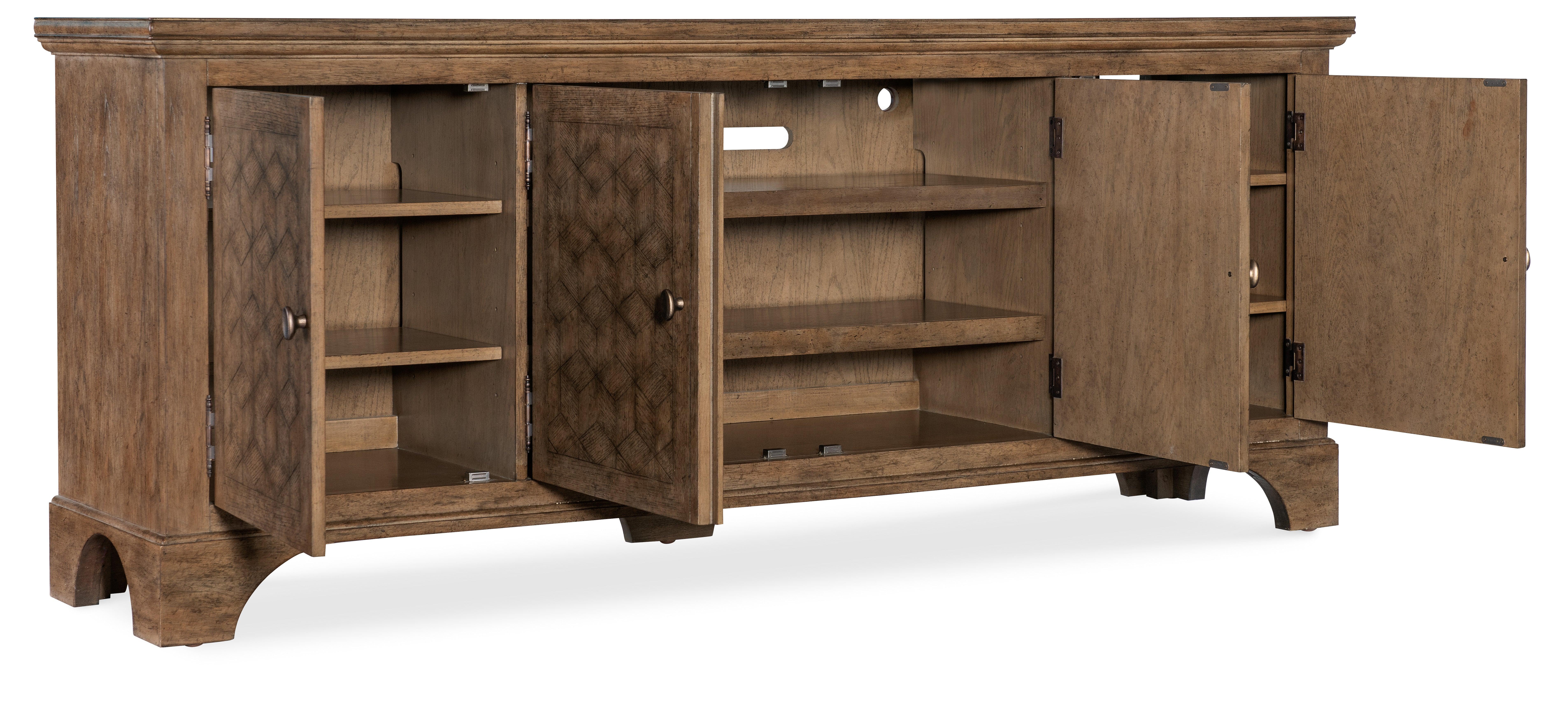 Americana Entertainment Credenza - Honey - Remutear