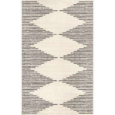 Romina Diamond Pinstripes Area Rug - Remutear