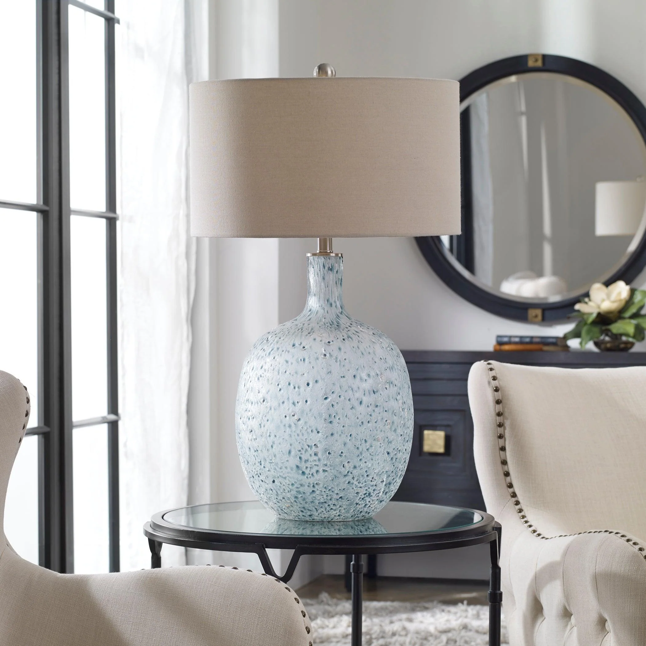 OCEAONNA GLASS TABLE LAMP - Remutear
