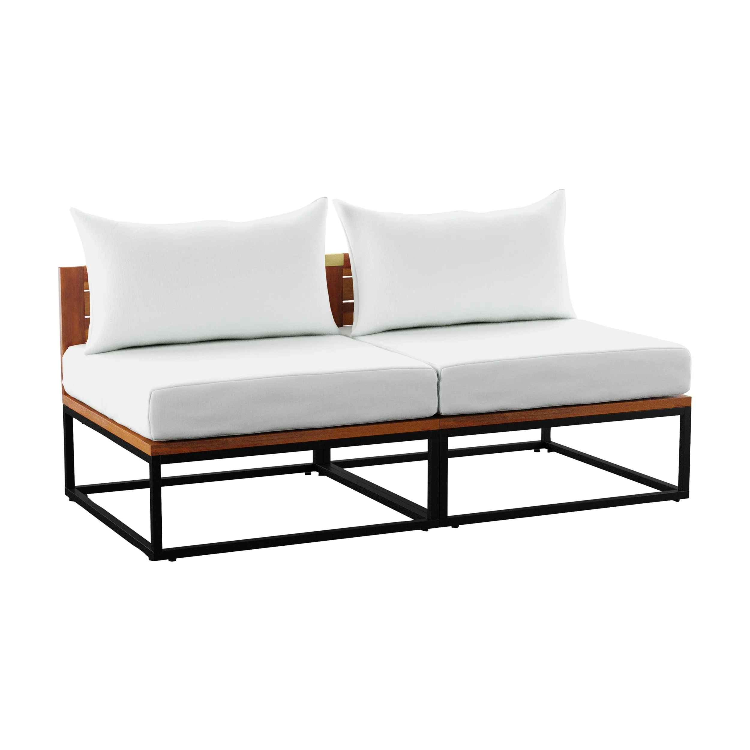 Taradale Modular Outdoor Loveseat w/ Cushions - Remutear