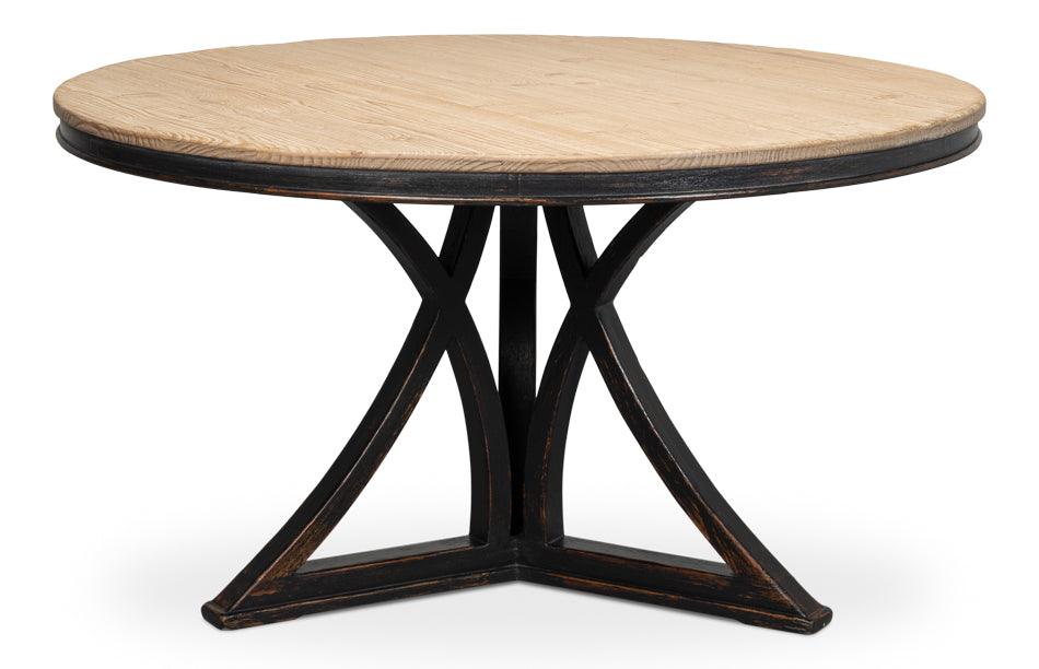 Flying Buttress Dining Table Ant. Black - Remutear