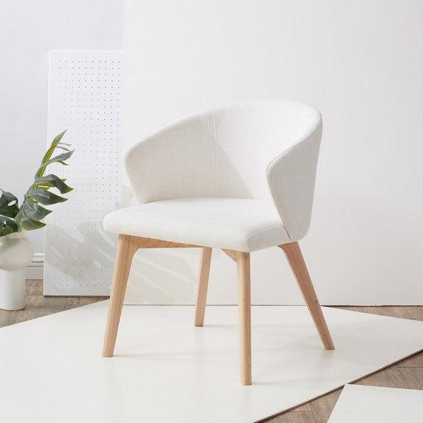 WYNONNA LINEN DINING CHAIR - Remutear