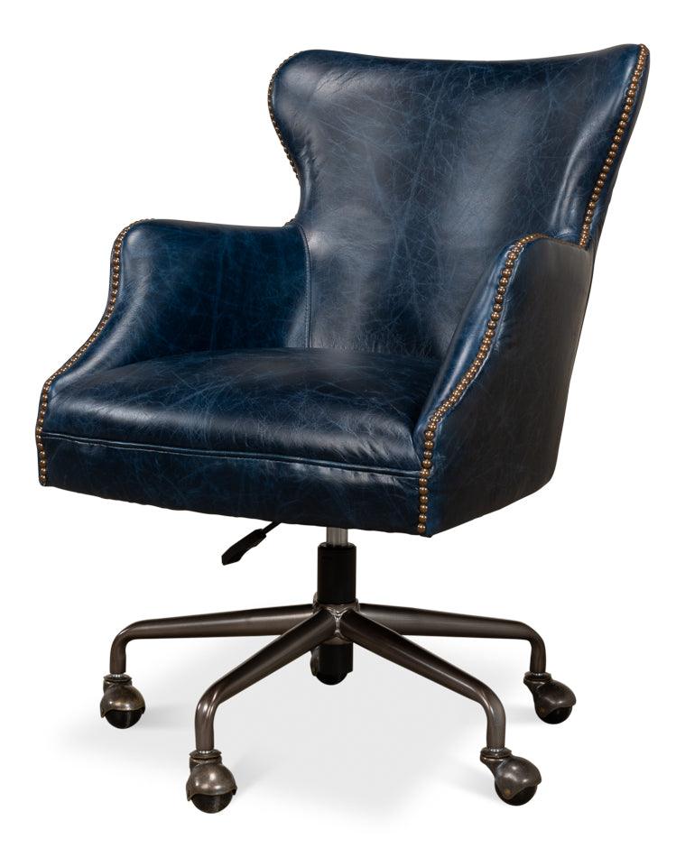 Andrew Jackson Desk Chair - Chateau Blue - Remutear
