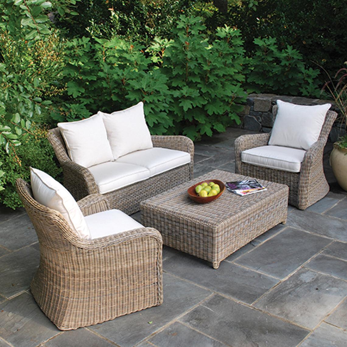Sag Harbor Deep Seating Settee - Remutear