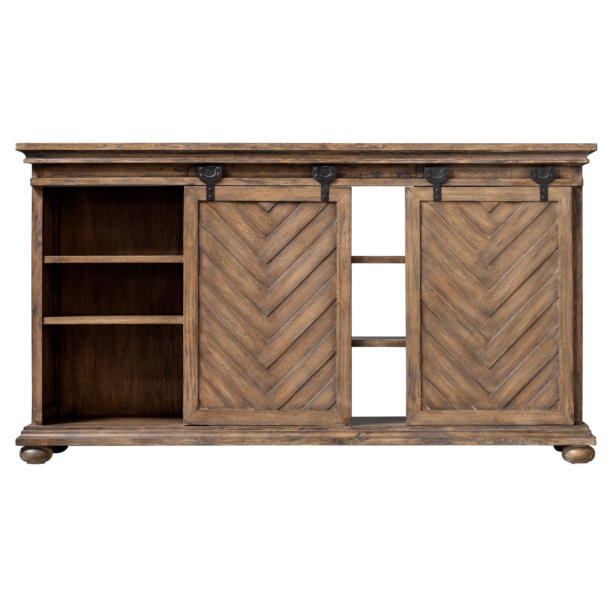 PRIMALIA BARN DOOR MEDIA CONSOLE - Remutear