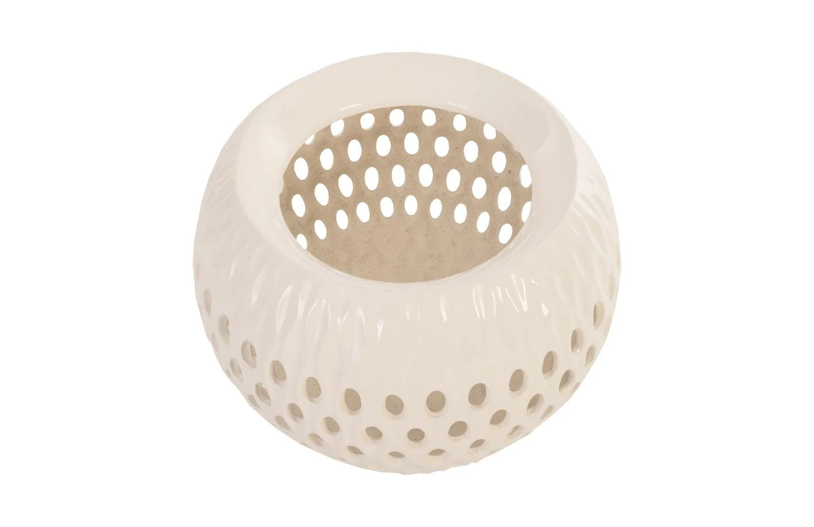 Breathe Planter, Gel Coat White - Remutear