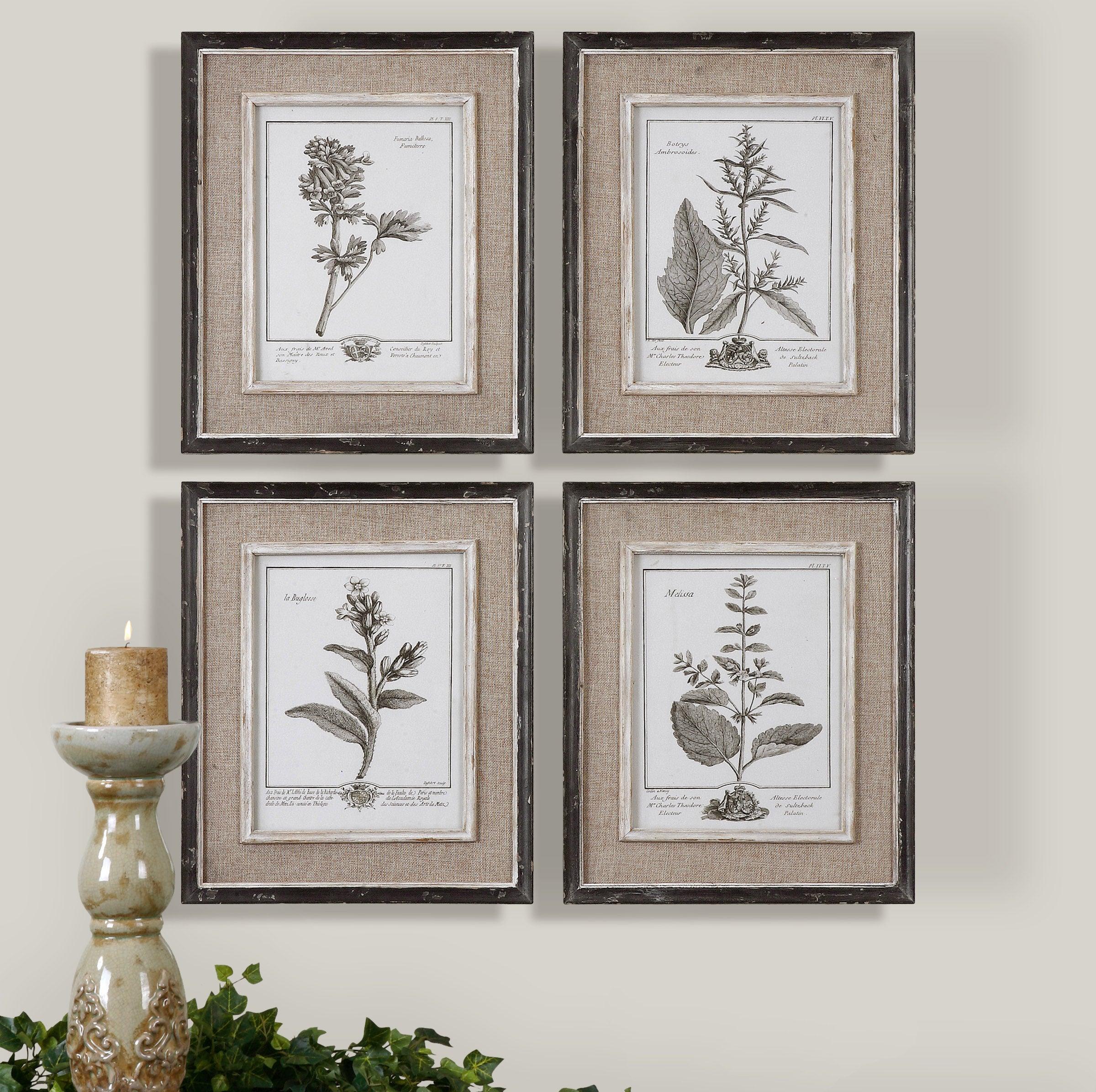Casual Grey Study Framed Art Set/4 - Remutear