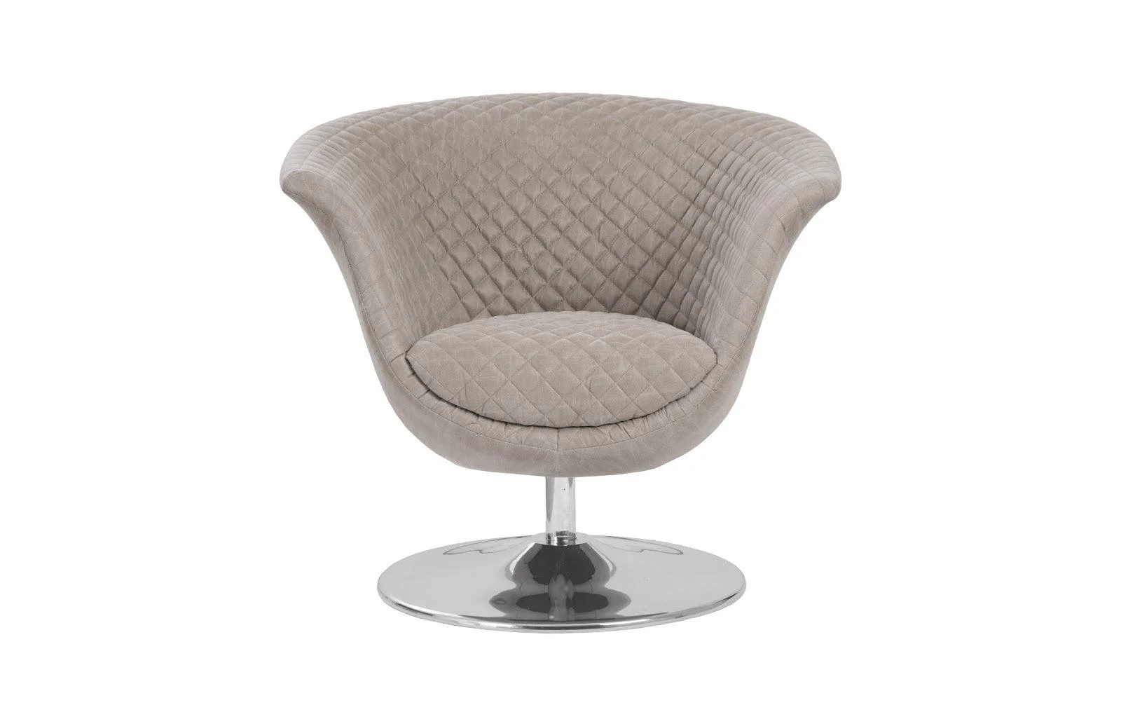 Autumn Swivel Chair, Vintage Gray Taupe - Remutear