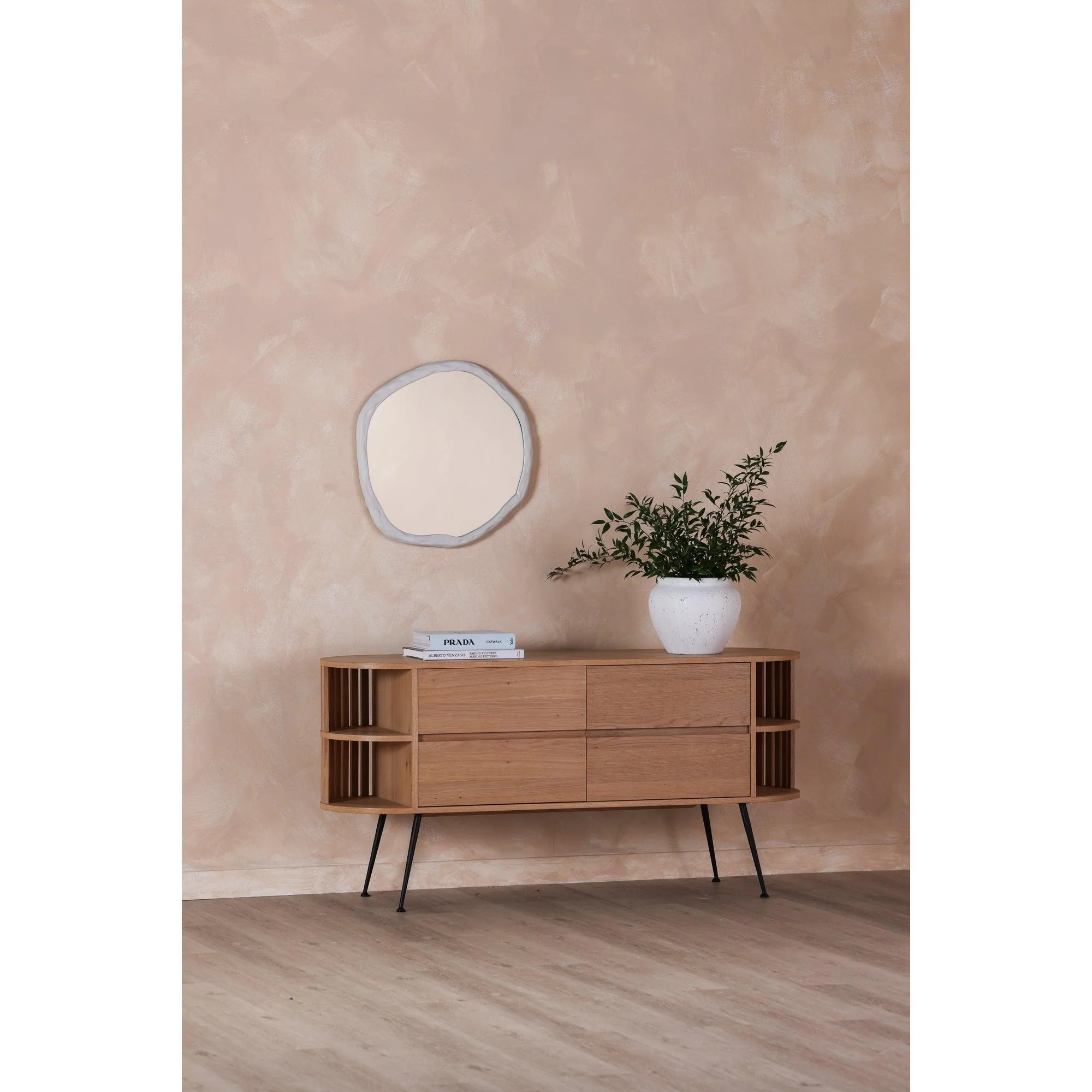 Foundry Mirror Small White - Remutear