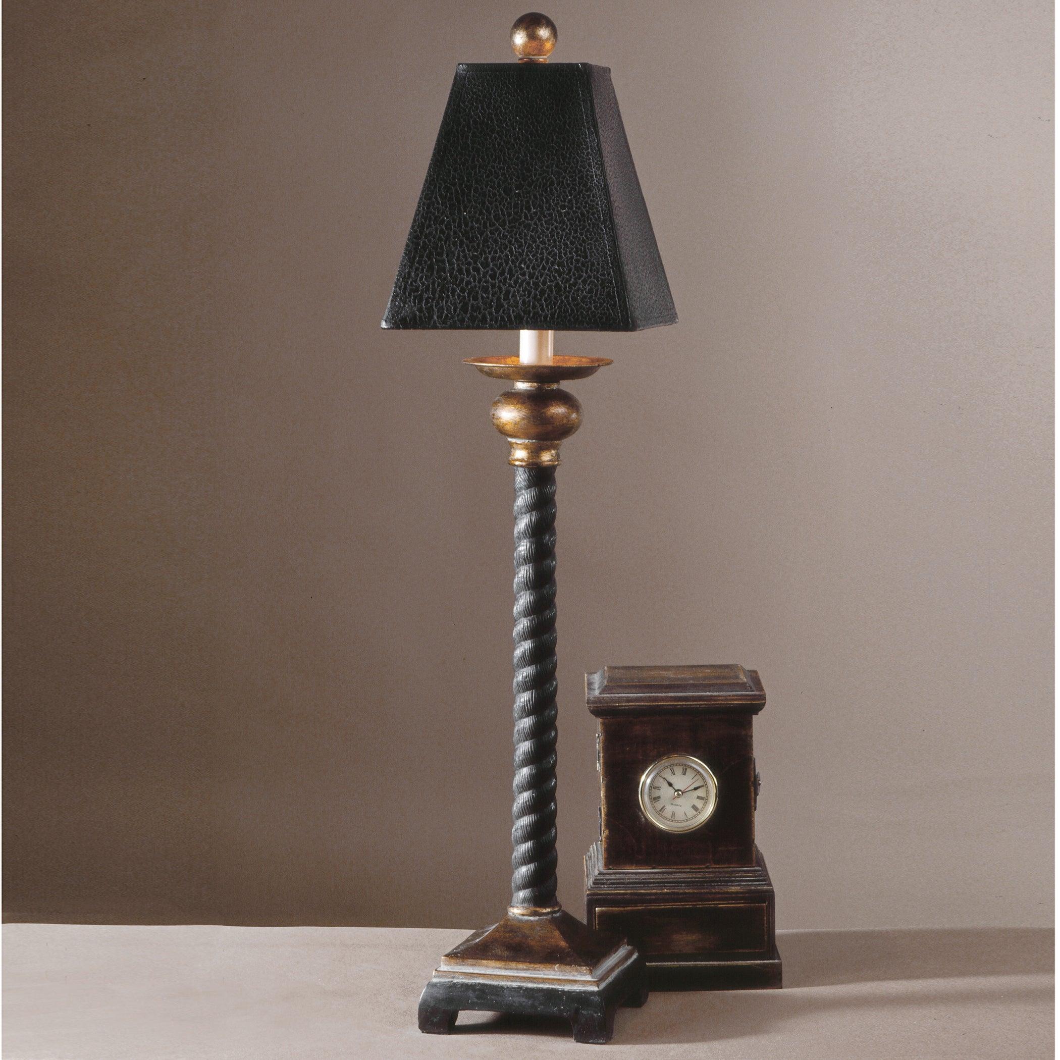 Bellcord Black Buffet Lamp - Remutear