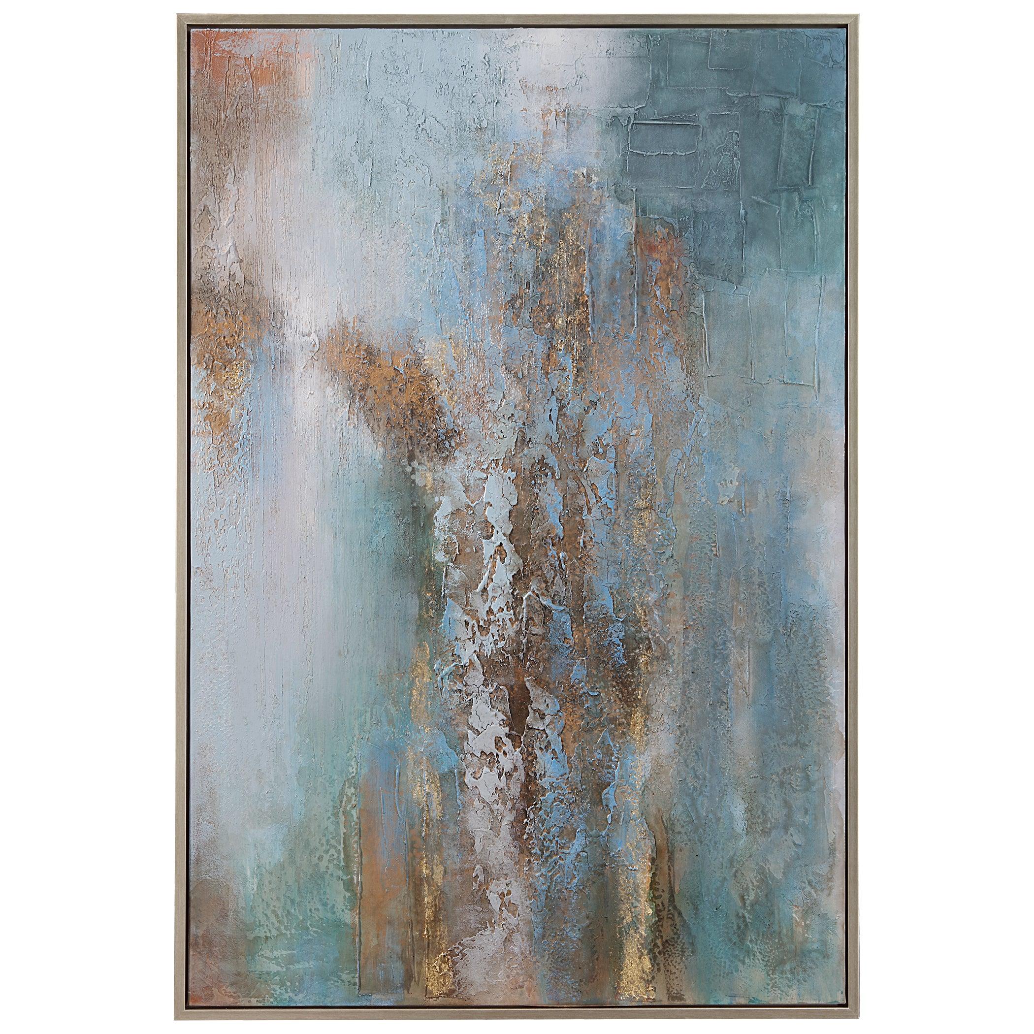 Rendezvous Hand Painted Abstract Art - Remutear